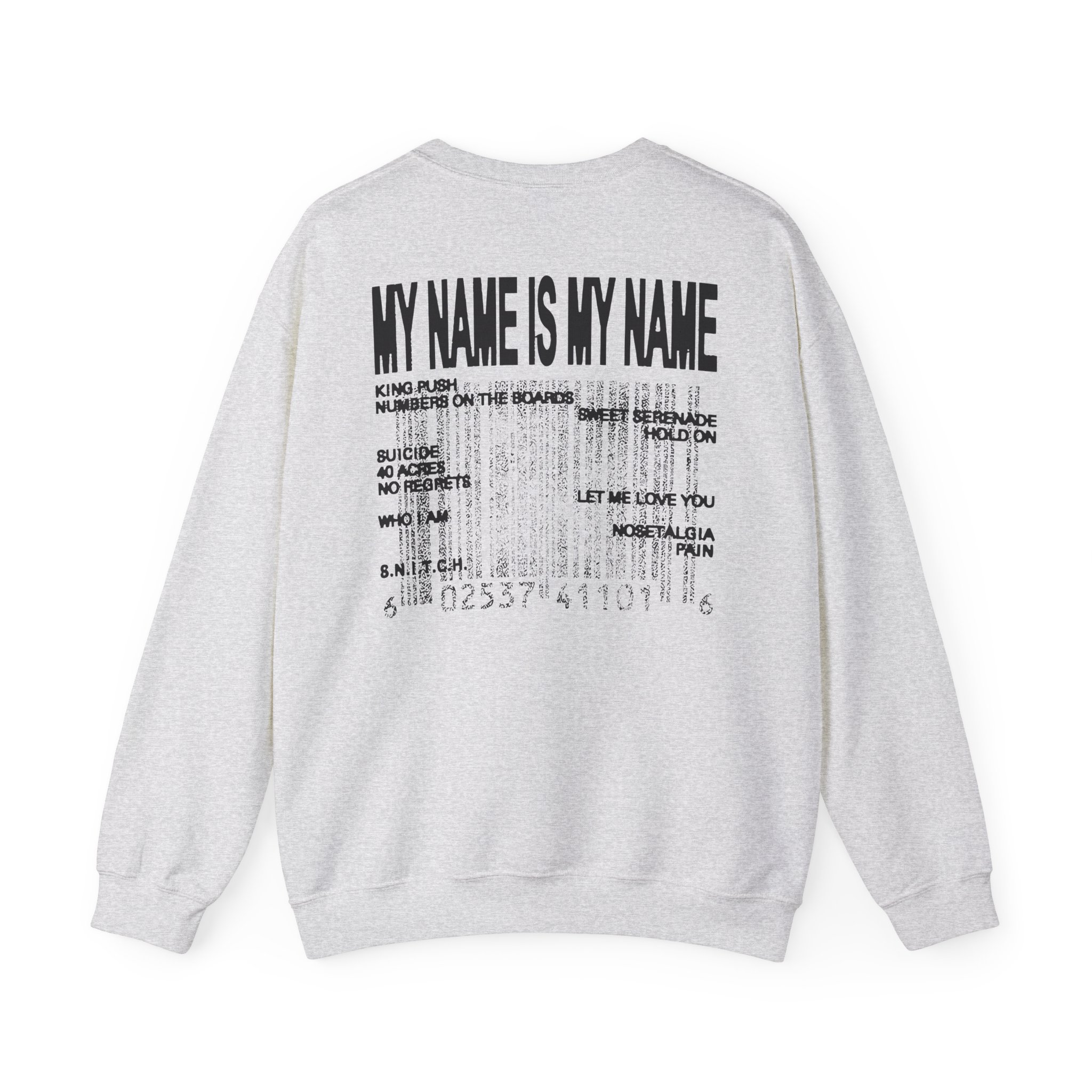 Clipse Mnimn Tracklist Unisex Heavy Blendâ„¢ Crewneck Sweatshirt