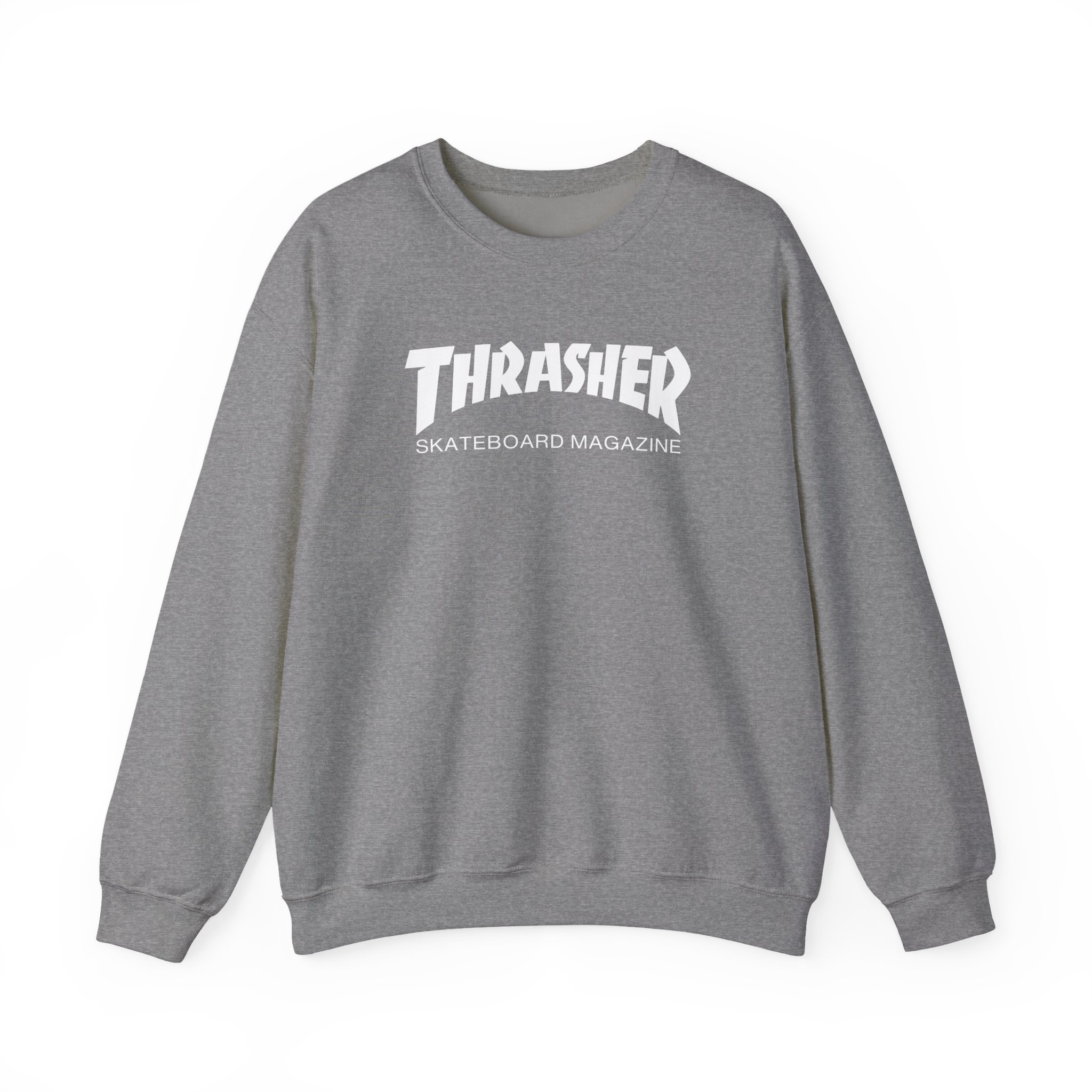 Jacksepticeye Thrasher Skateboard Magazine Unisex Heavy Blendâ„¢ Crewneck Sweatshirt