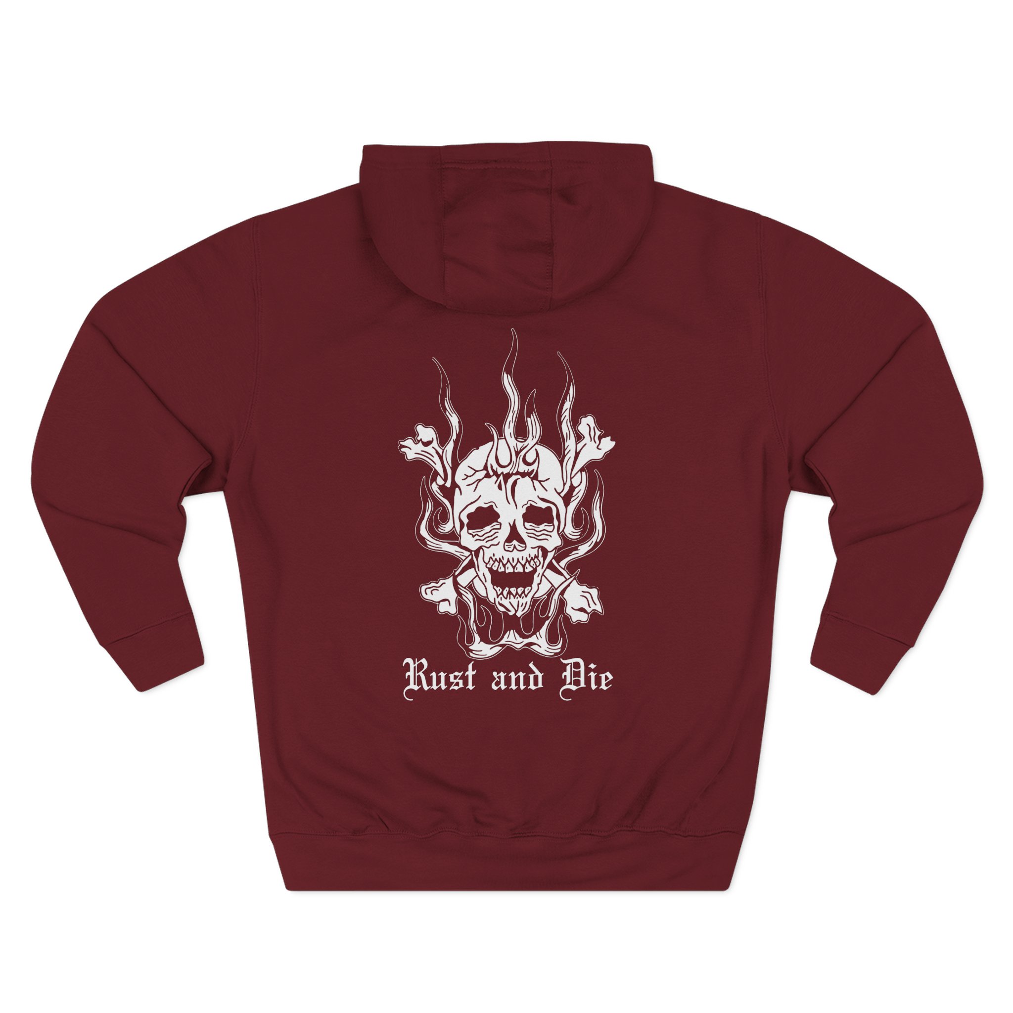 Kublai Khan - Rust and Die Three-Panel Fleece Hoodie