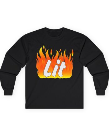Dobre brothers Lit fire Unisex Ultra Cotton Long Sleeve Tee