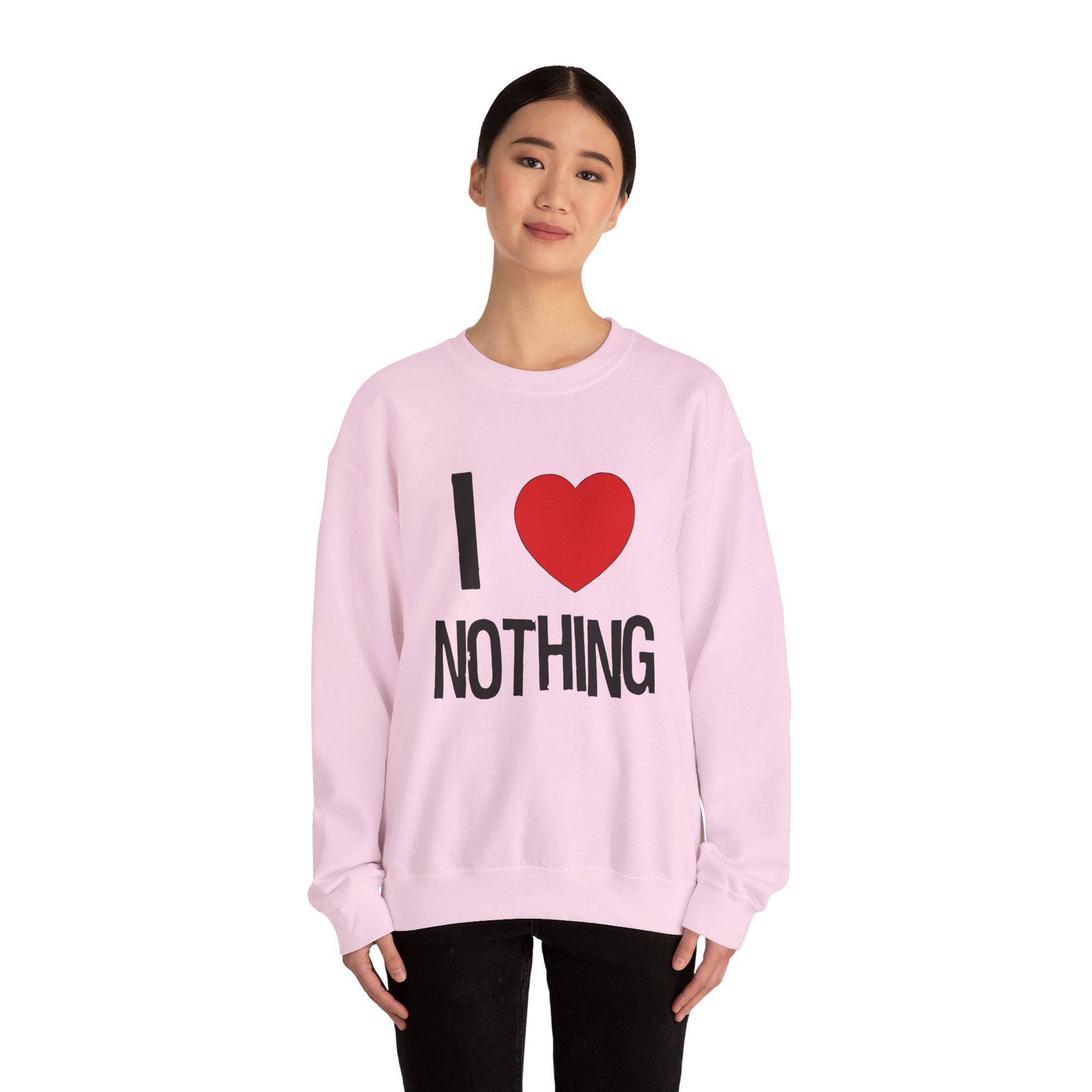 Armor for Sleep I Heart Nothing Unisex Heavy Blend Crewneck Sweatshirt