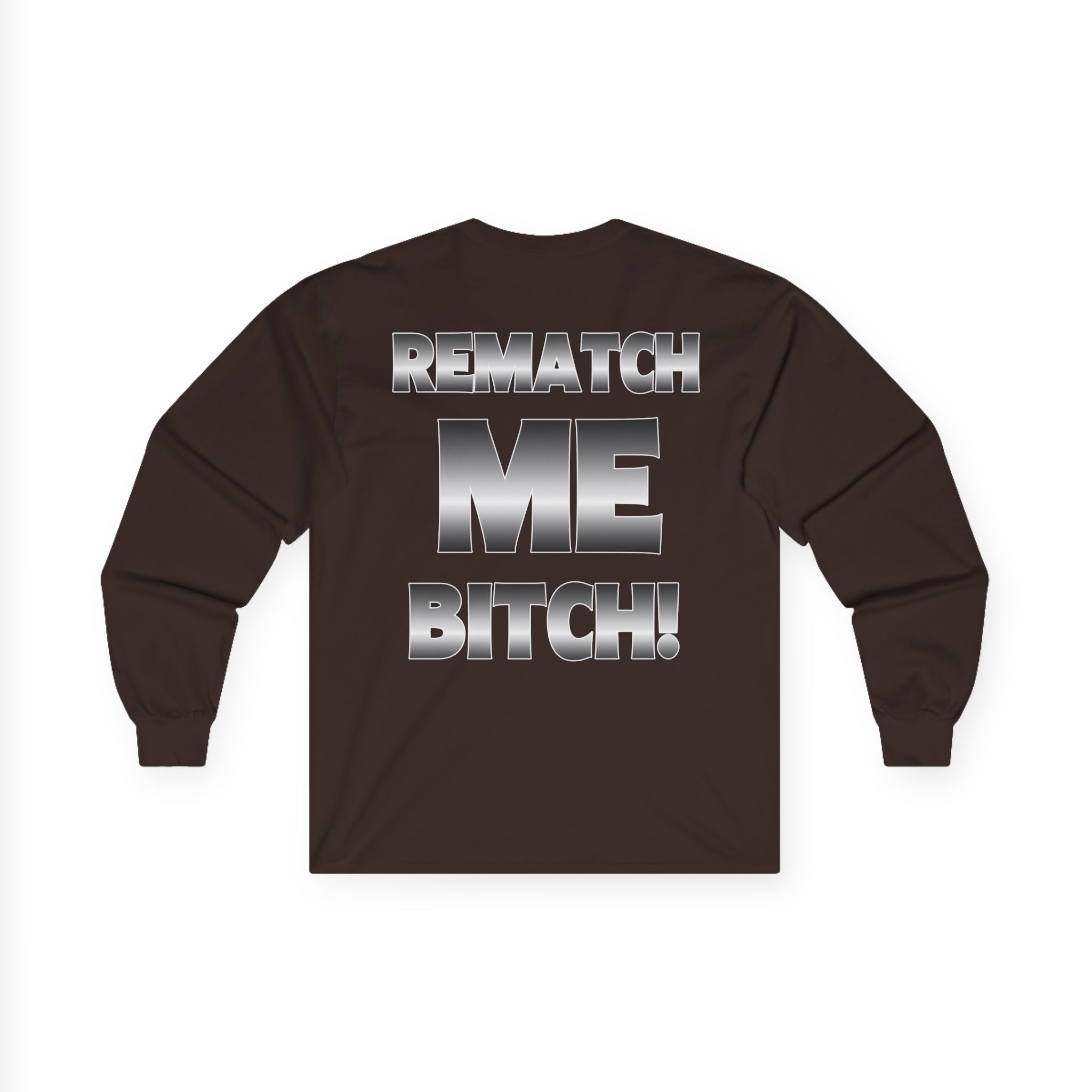 Ryan Garcia Tank’s 1 Fan Rematch Me Bitch Unisex Ultra Cotton Long Sleeve Tee