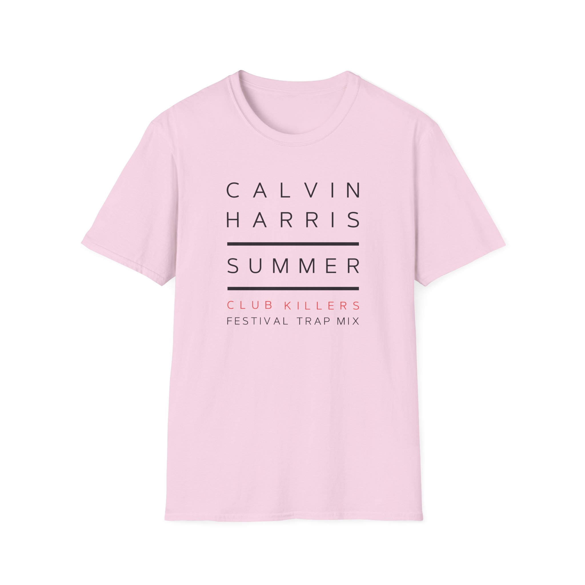 Calvin Harris Summer 4 Album Cover Unisex Softstyle T-Shirt