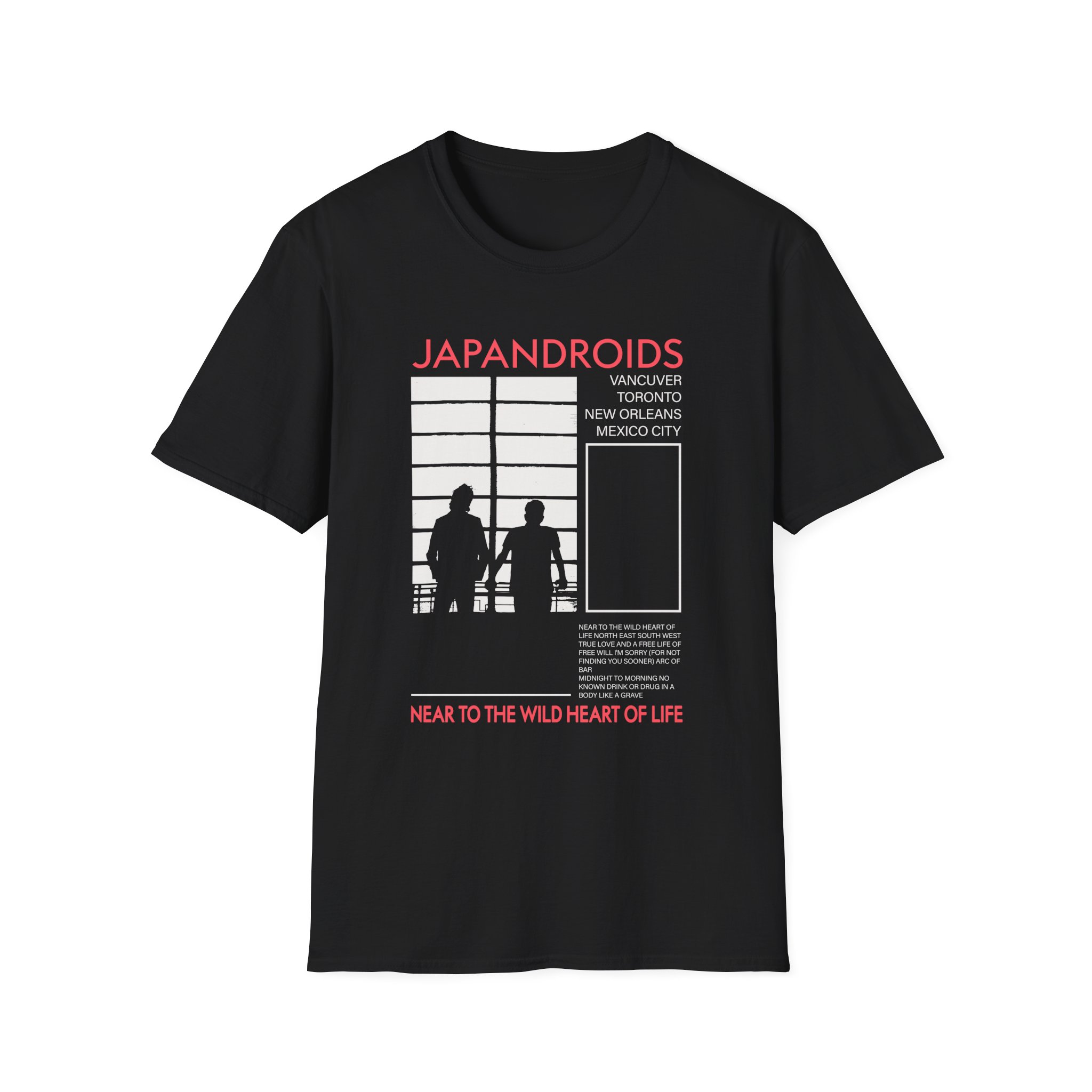 Japandroids Unisex Softstyle T-Shirt