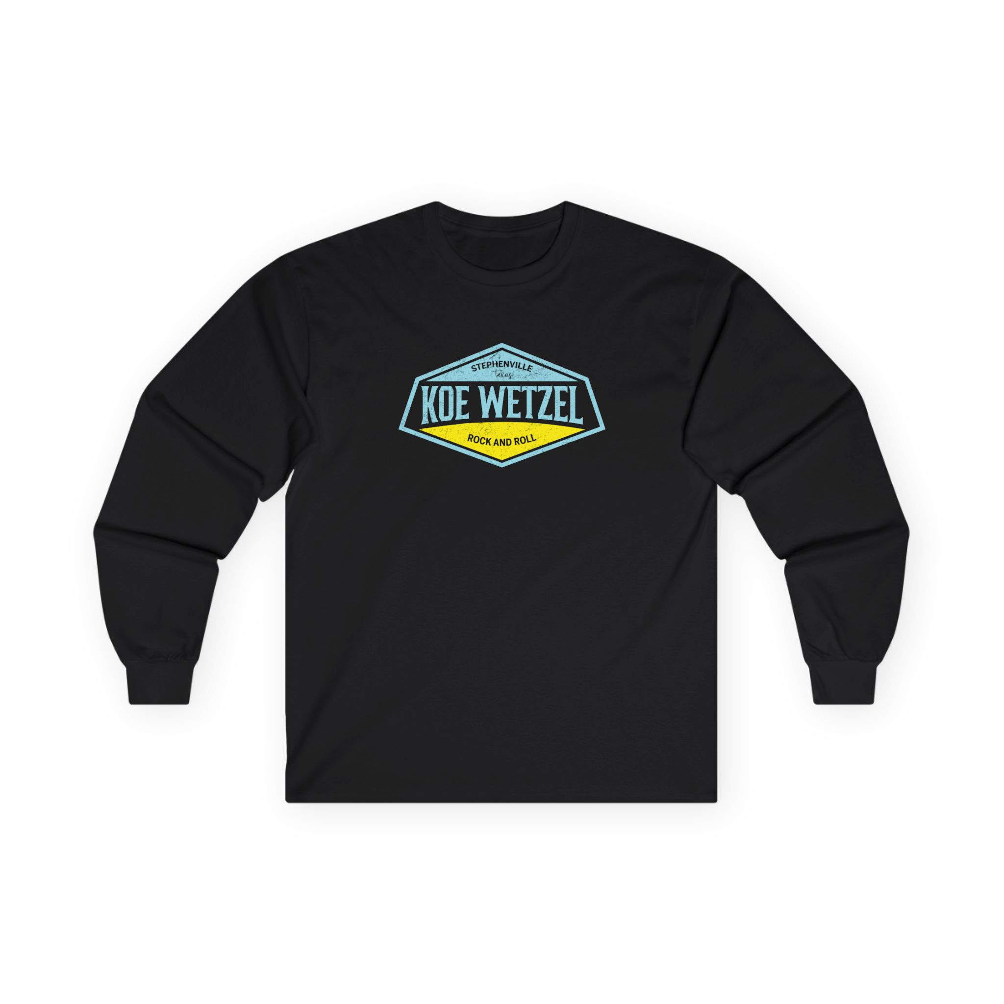 Koe Wetzel Stephenville Rock & Roll Unisex Ultra Cotton Long Sleeve Tee