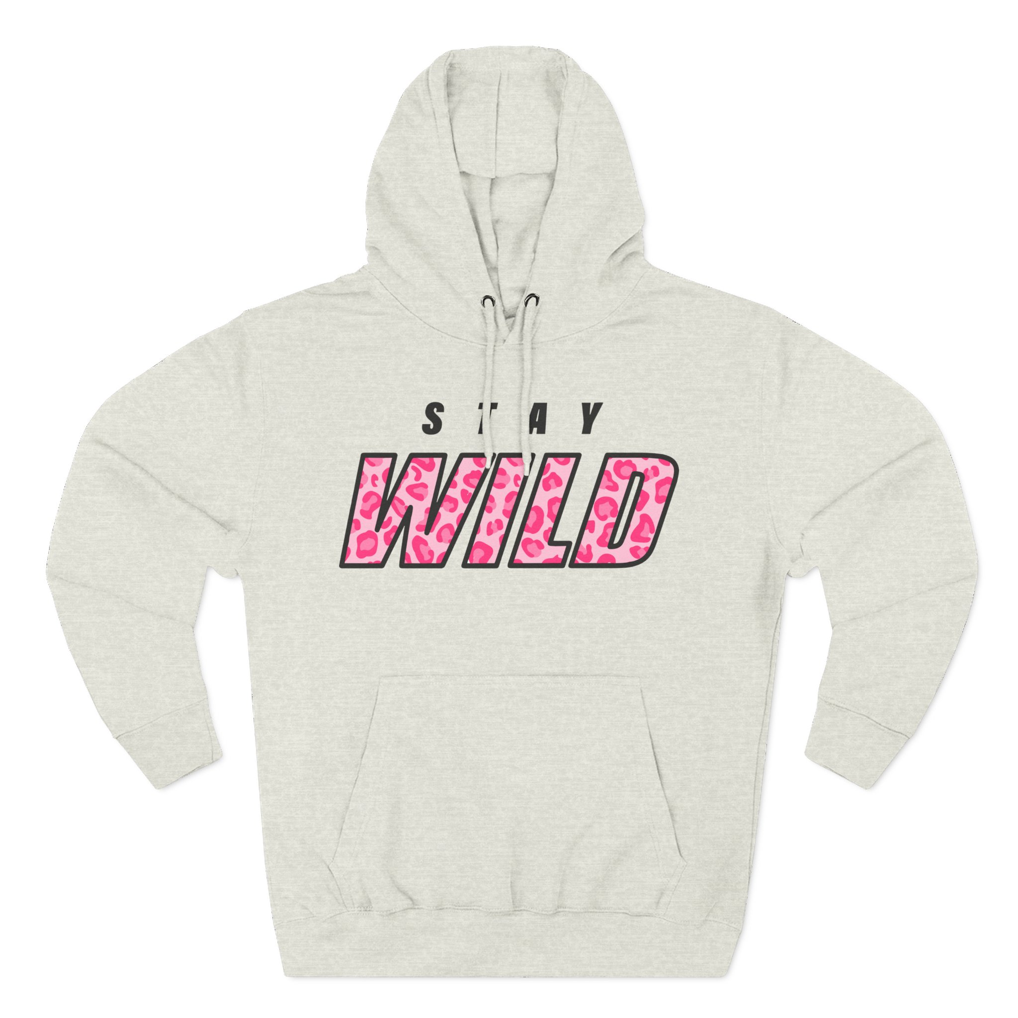 Jeremy Hutchins Stay Wild Three-Panel Fleece Hoodie