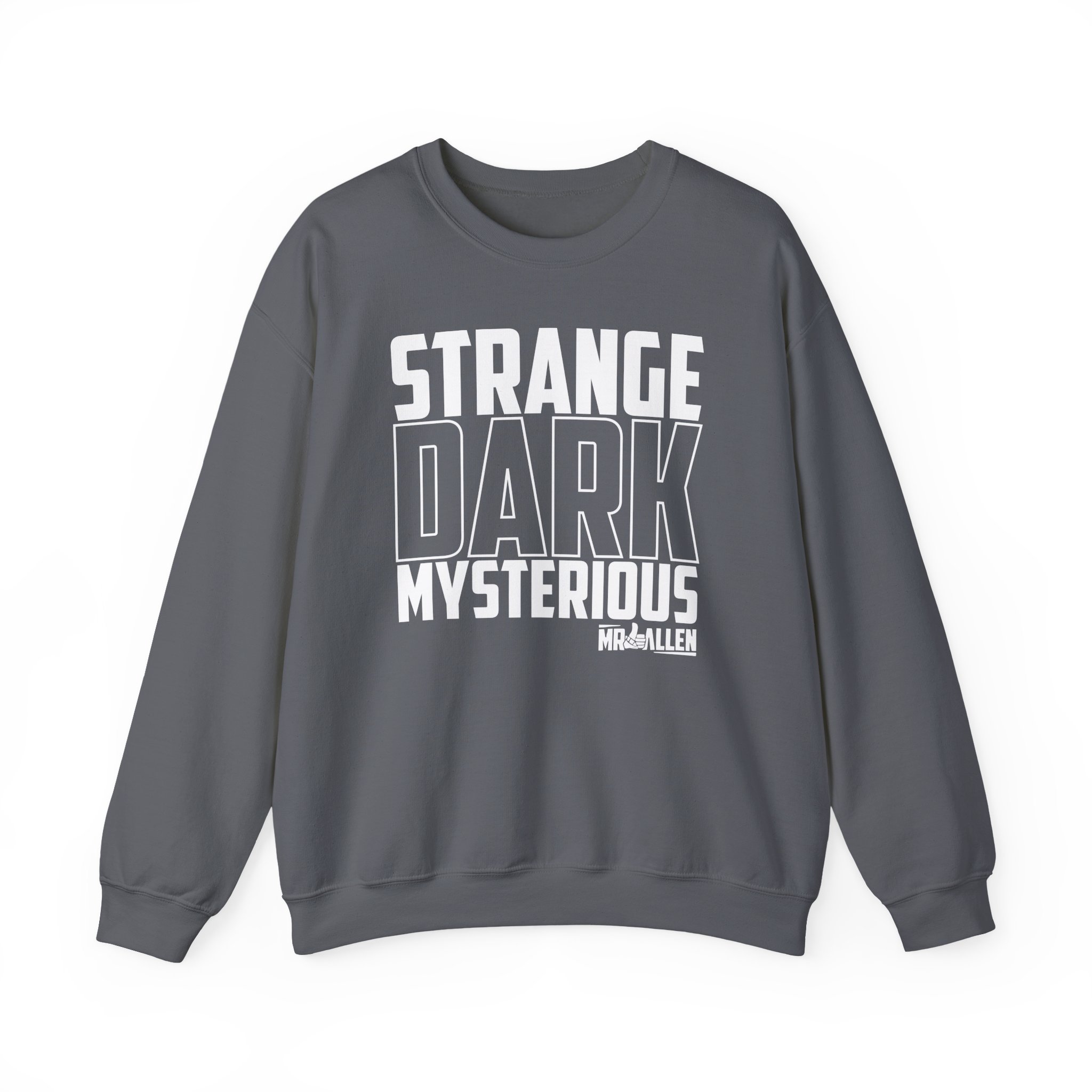 Mrballen Strange Dark Mysterious Unisex Heavy Blendâ„¢ Crewneck Sweatshirt