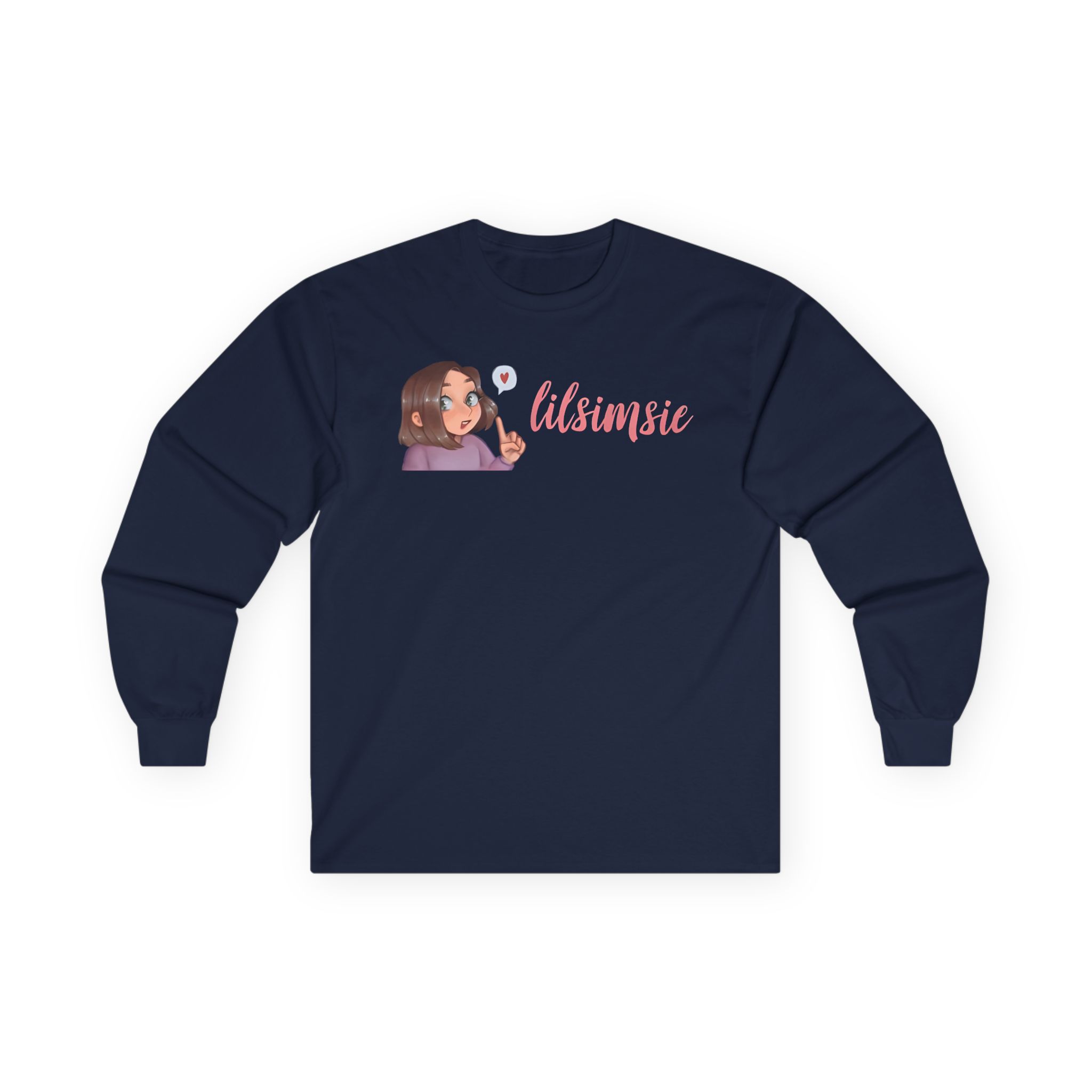 Lilsimsie Unisex Ultra Cotton Long Sleeve Tee