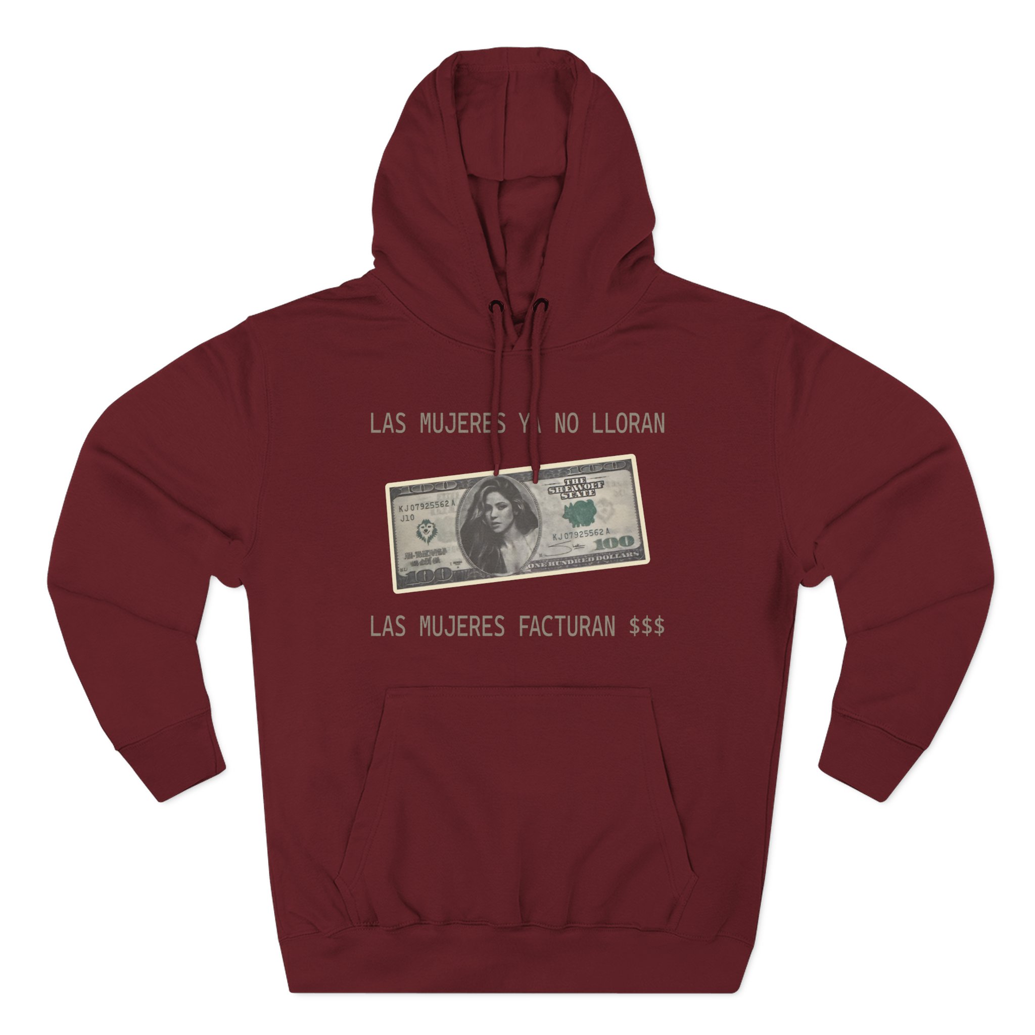 Shakira Dollar Bill Three-Panel Fleece Hoodie