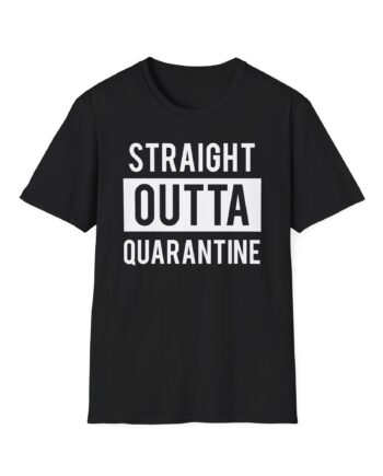 NWA Straight Outta Quarantine Unisex Softstyle T-Shirt