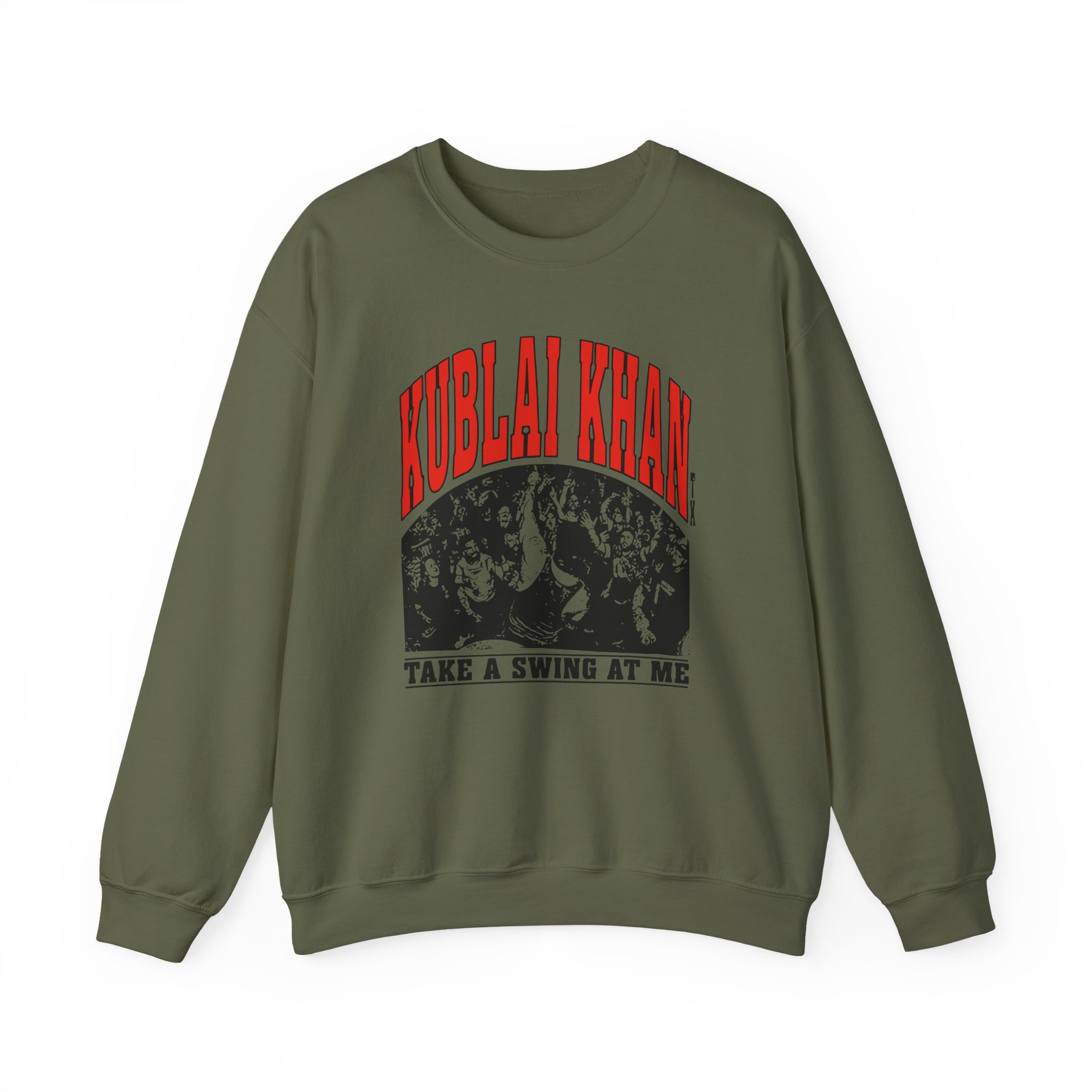 Kublai Khan - Take a Swing at Me Unisex Heavy Blendâ„¢ Crewneck Sweatshirt