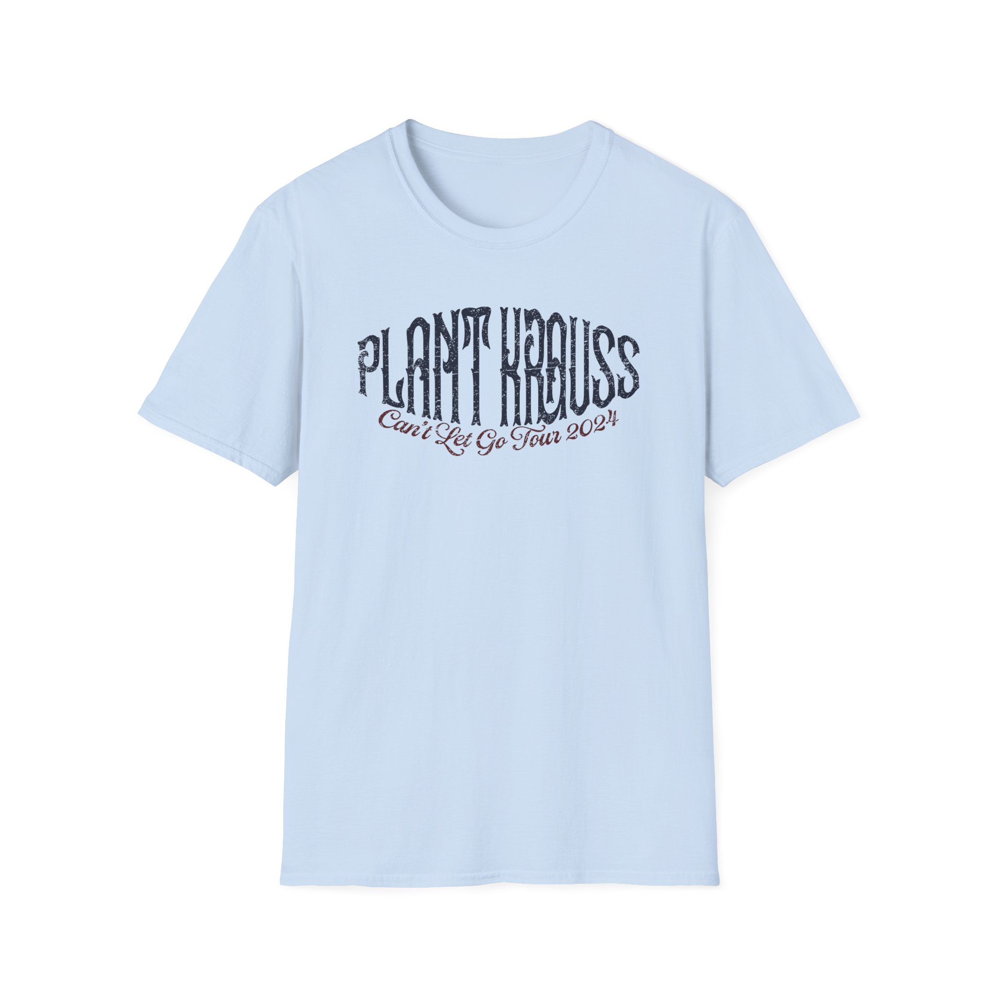 Robert Plant Inflated Type Unisex Softstyle T-Shirt