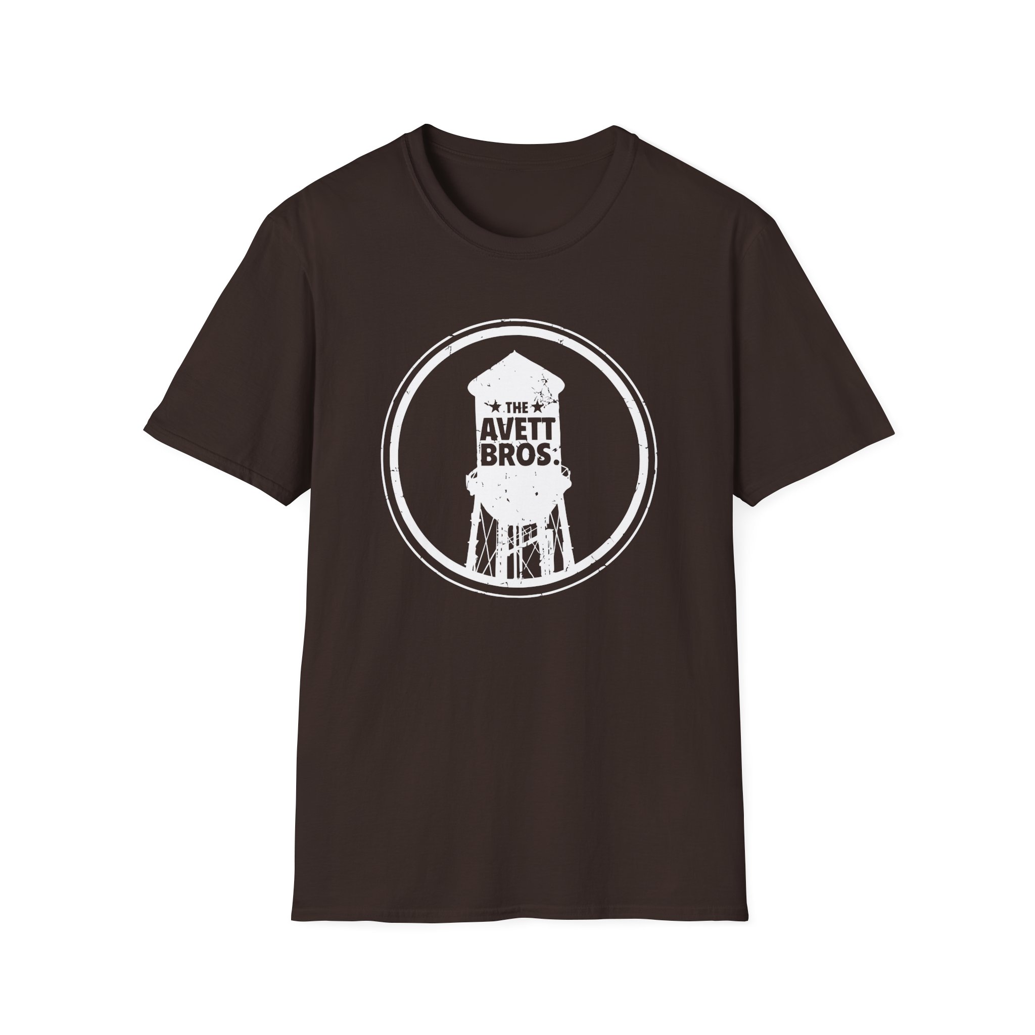 Avett Brothers Water Tower Unisex Softstyle T-Shirt