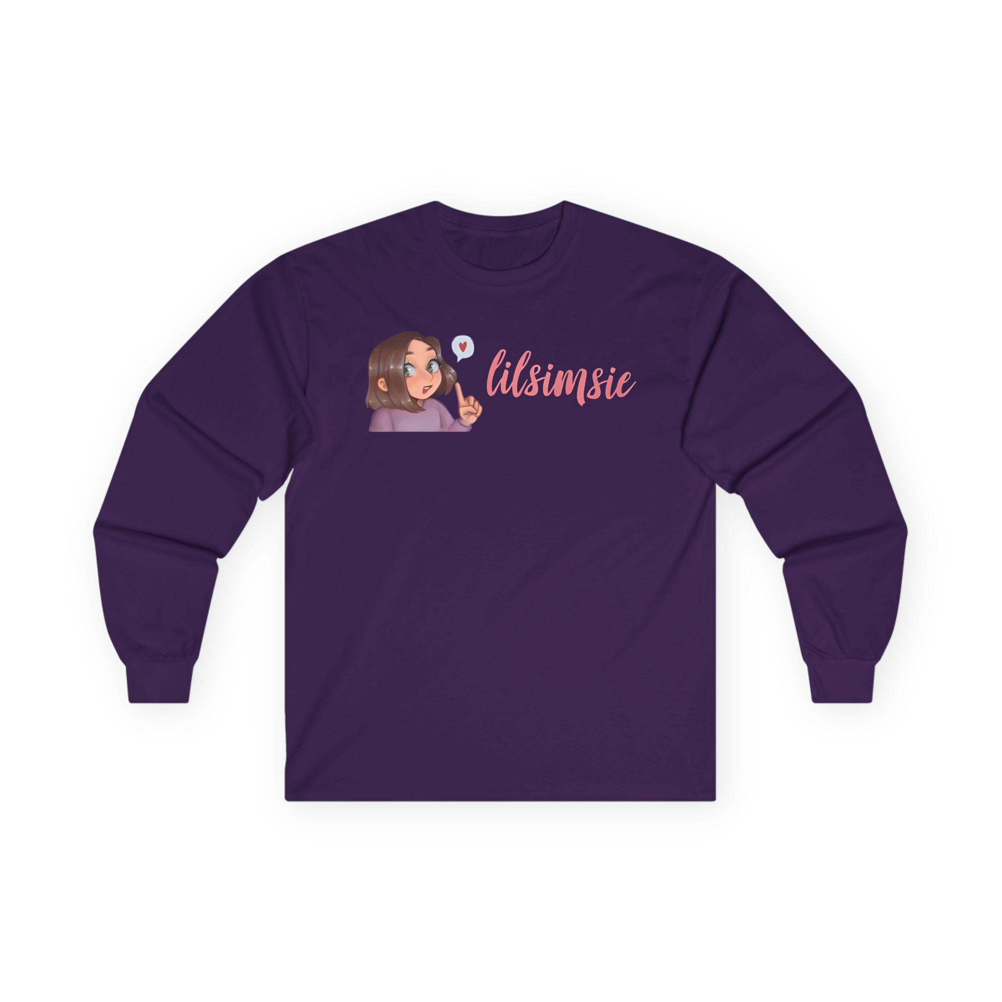 Lilsimsie Unisex Ultra Cotton Long Sleeve Tee