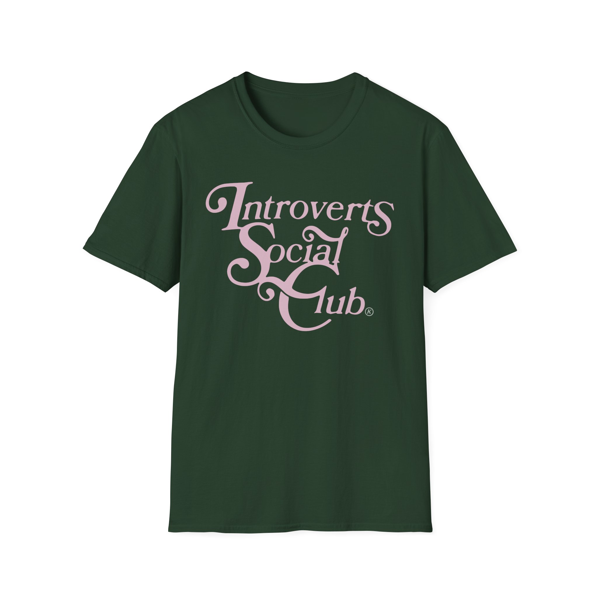 Kallmekris Introverts Social Club Unisex Softstyle T-Shirt