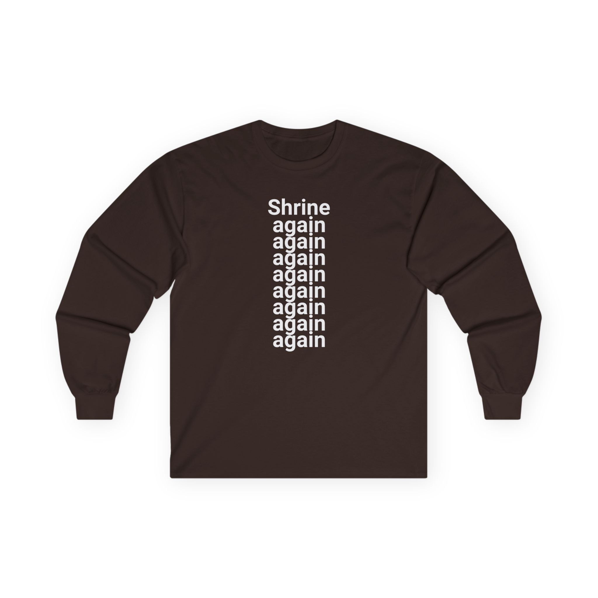 Fred Again Shrine Again Unisex Ultra Cotton Long Sleeve Tee