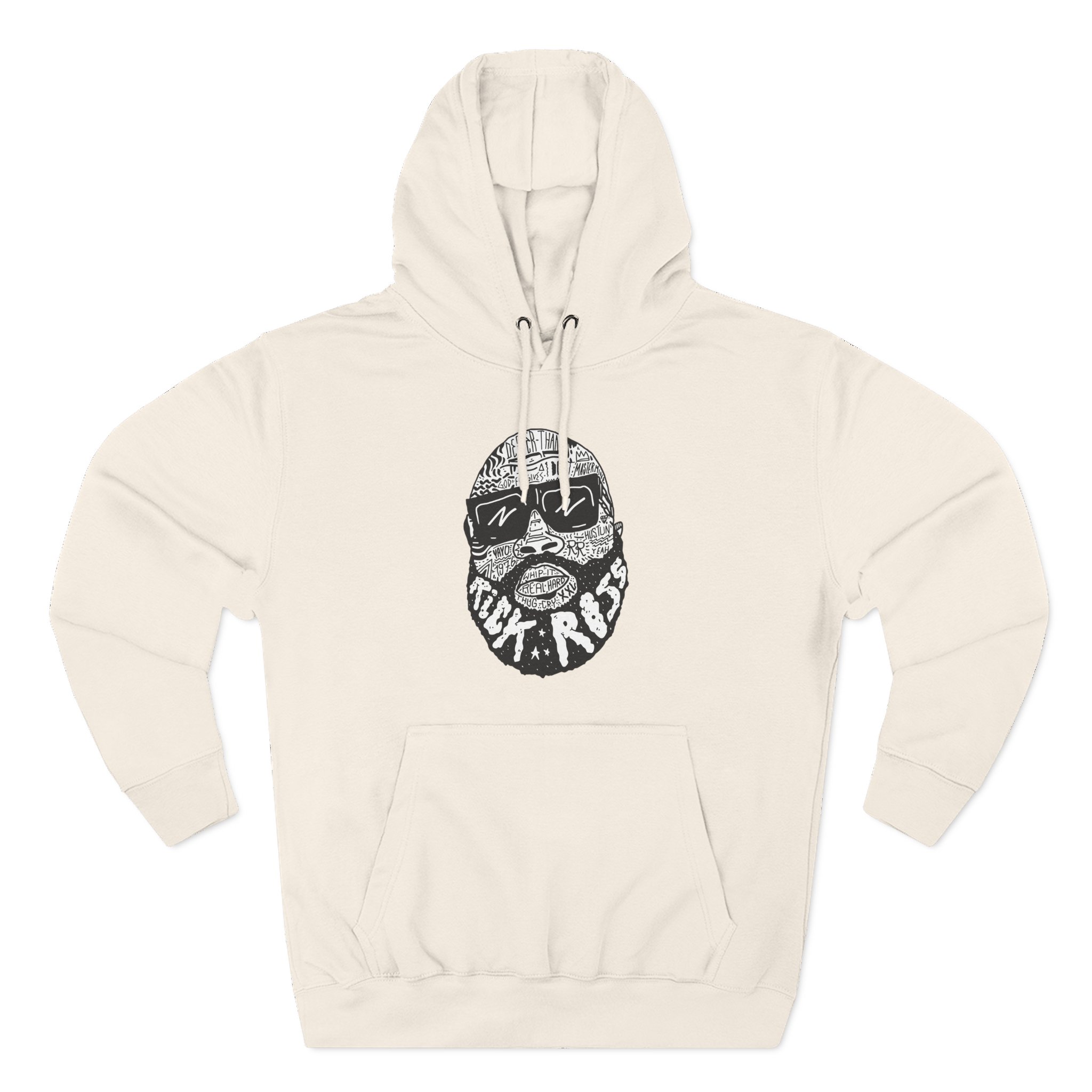 Rick Ross Three-Panel Fleece Hoodie