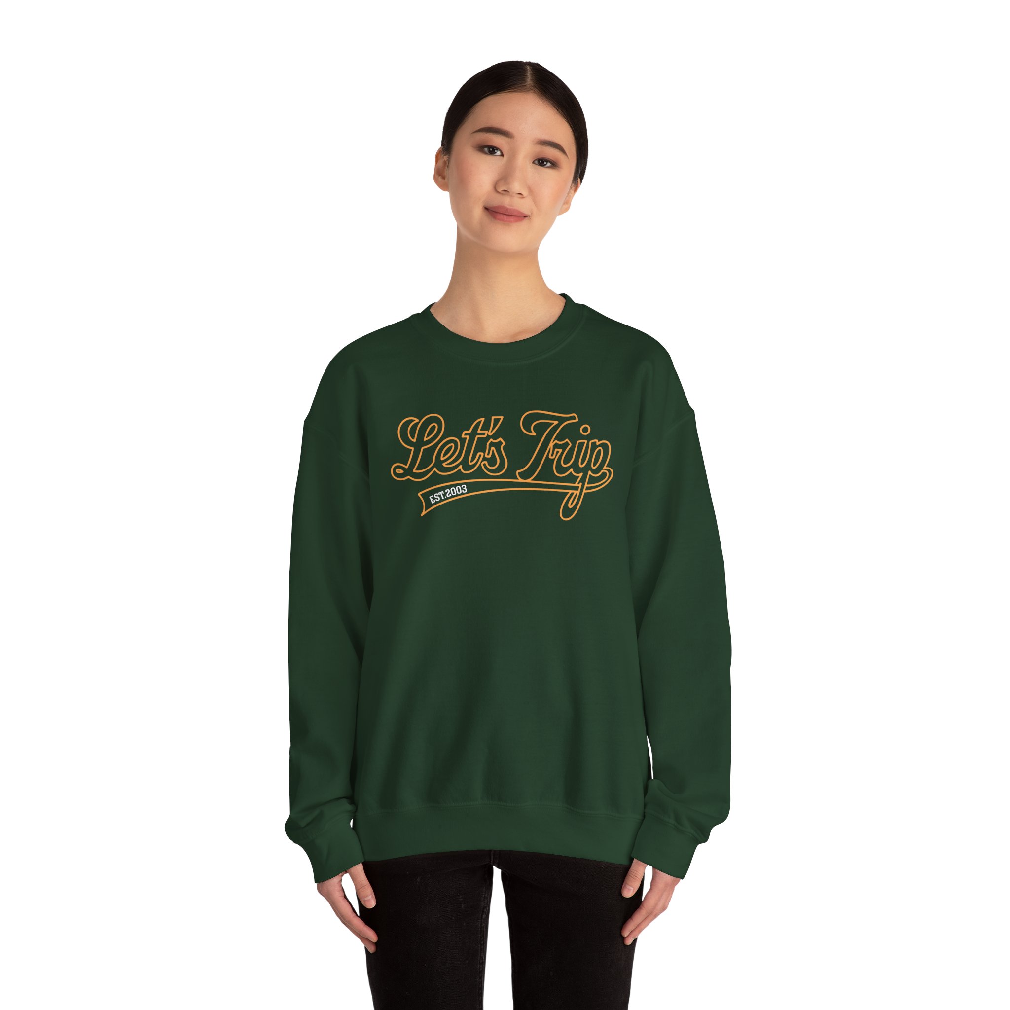 Sturniolo Let's Trip Script Unisex Heavy Blendâ„¢ Crewneck Sweatshirt