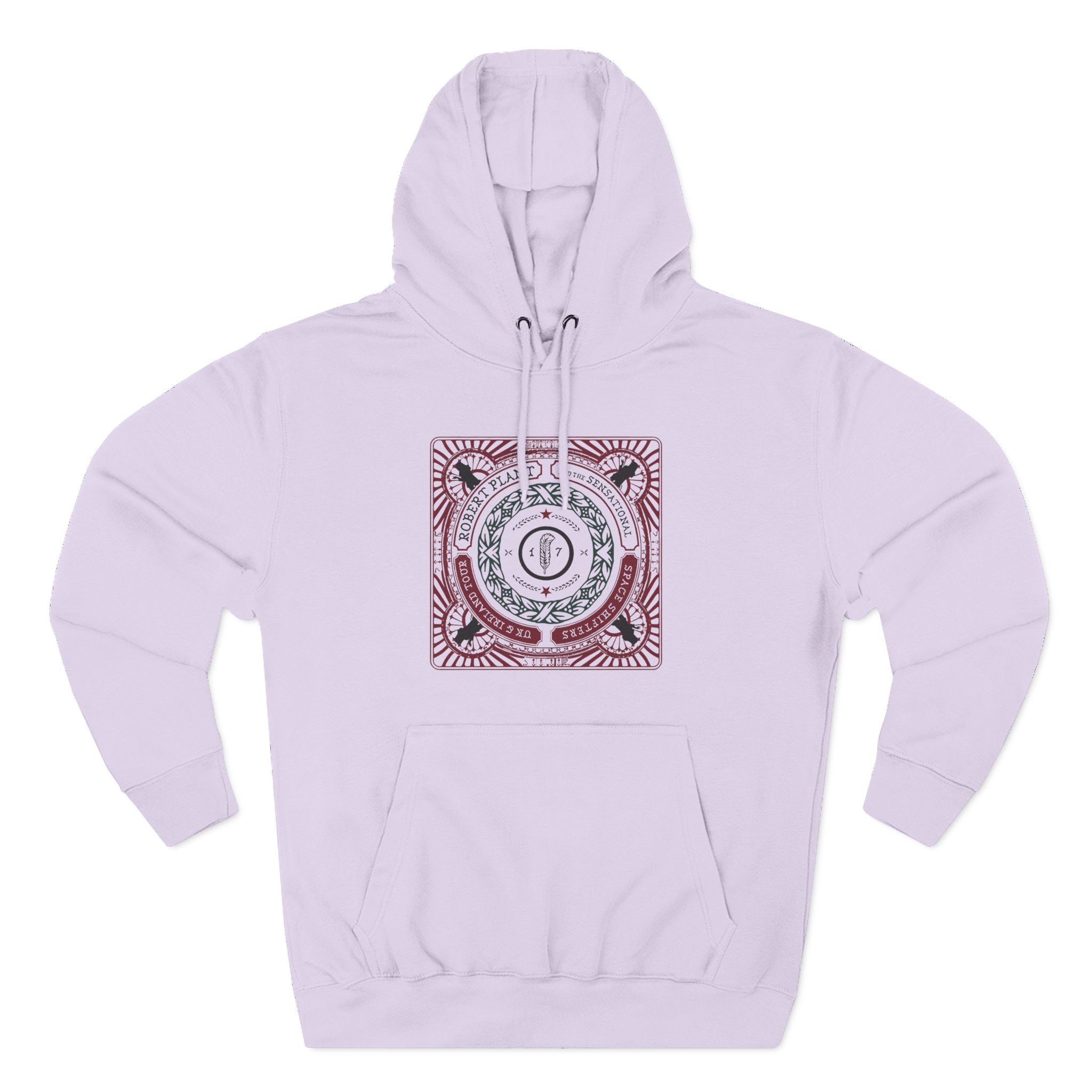 Robert Plant Retrographic Three-Panel Fleece Hoodie