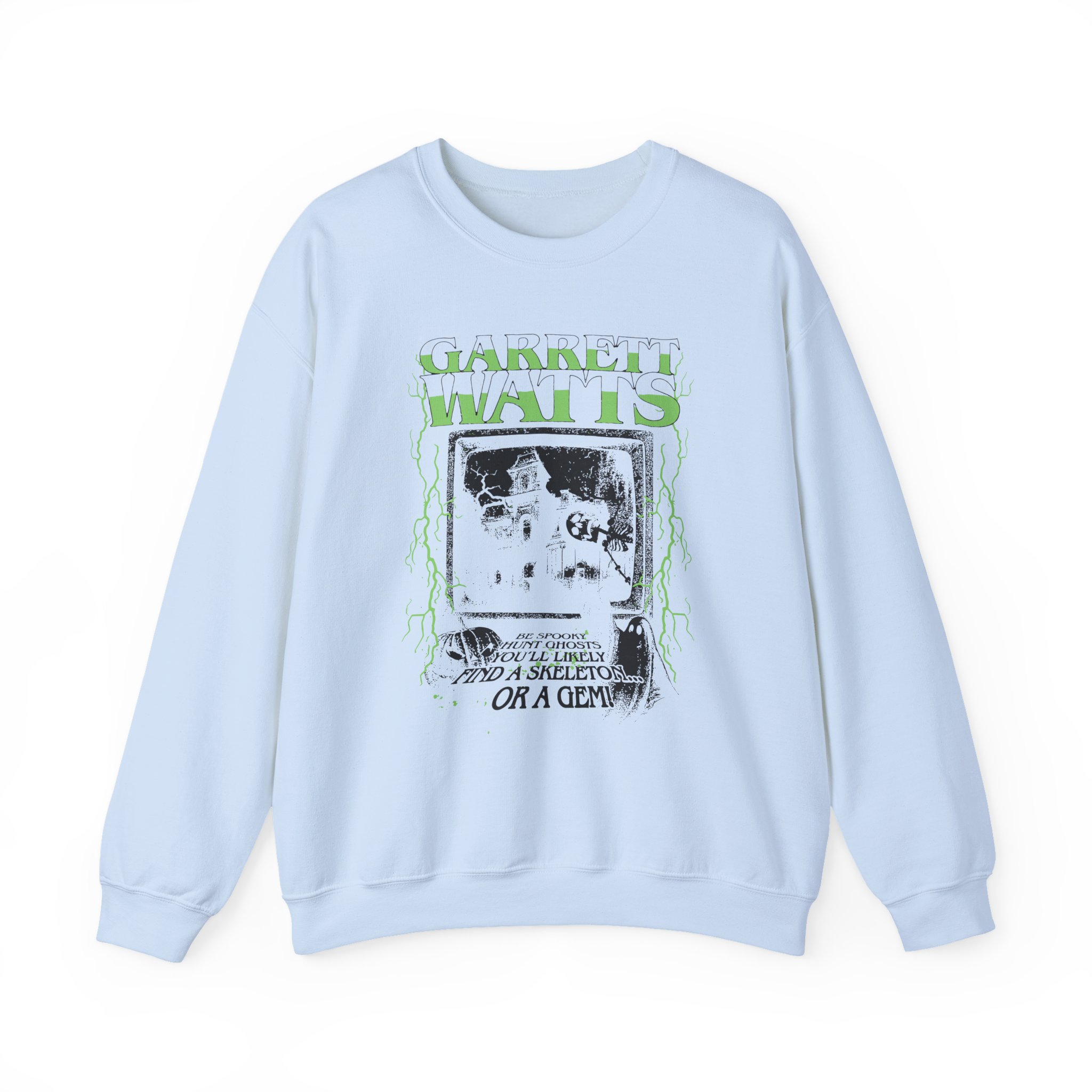 Garrett Watts the Haunted Glow Unisex Heavy Blendâ„¢ Crewneck Sweatshirt