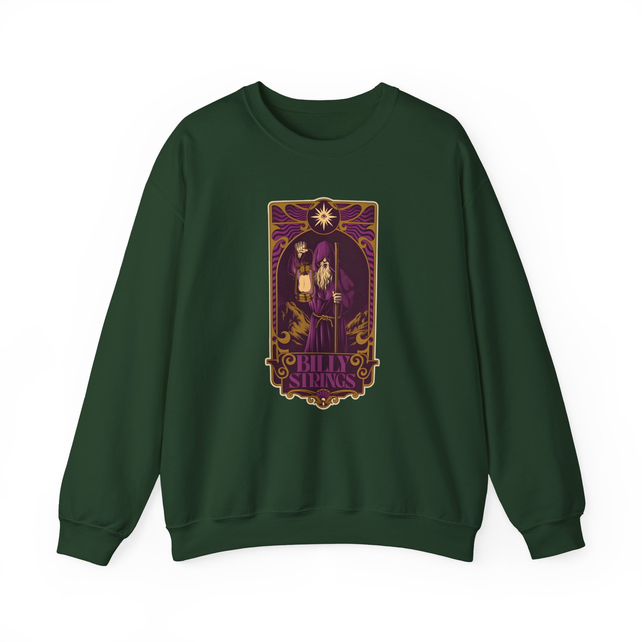 Billy Strings the Hermit Unisex Heavy Blendâ„¢ Crewneck Sweatshirt