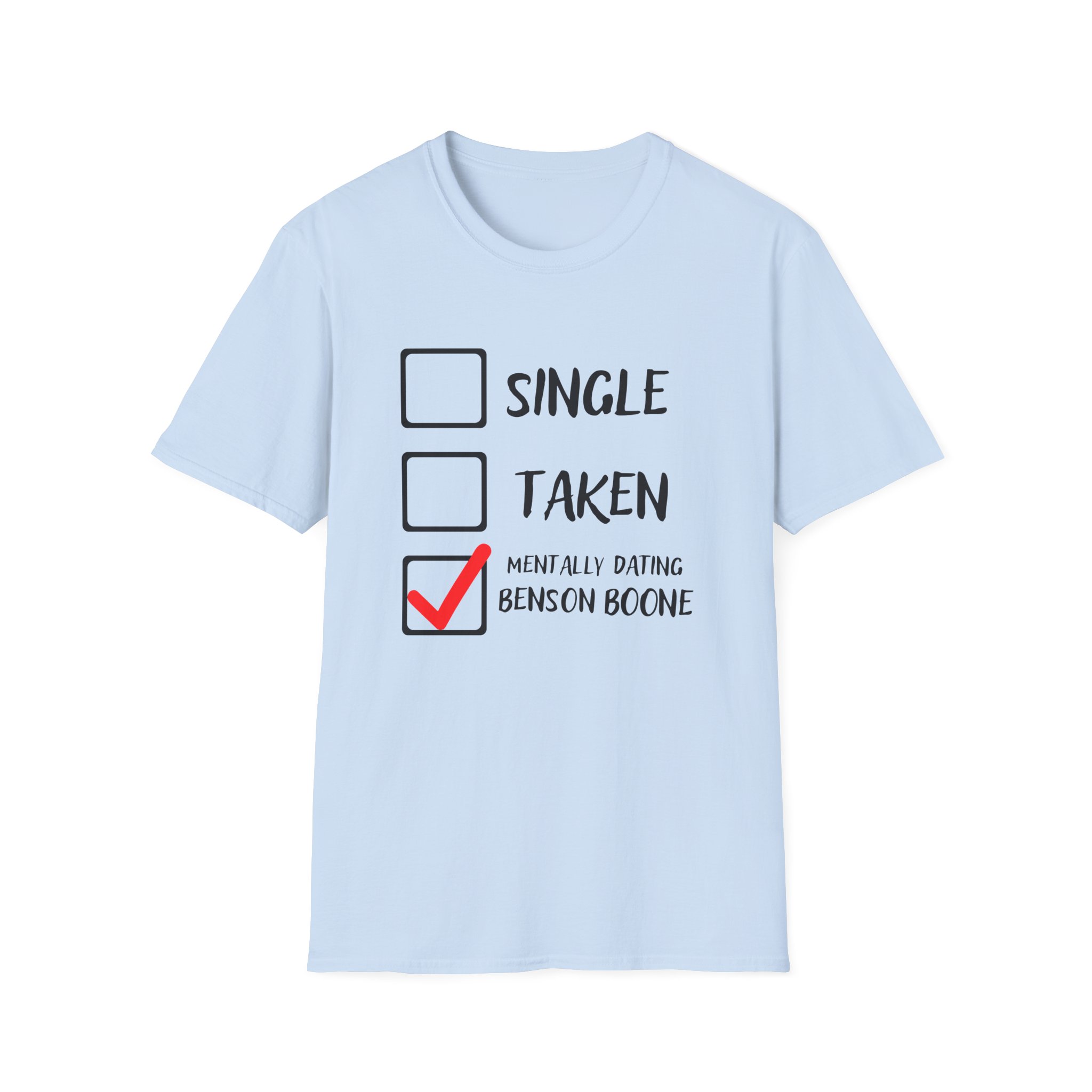 Benson Boone Mentally Dating Unisex Softstyle T-Shirt