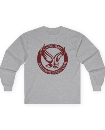 Have Heart Boston Straight Edge Unisex Ultra Cotton Long Sleeve Tee