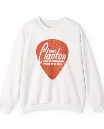 Eric Clapton Guitar Pick Unisex Heavy Blend™ Crewneck Sweatshirt