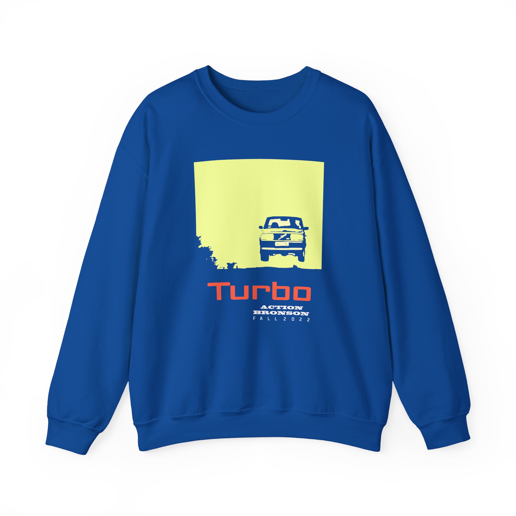 Action Bronson Turbo Tour Fall Unisex Heavy Blendâ„¢ Crewneck Sweatshirt