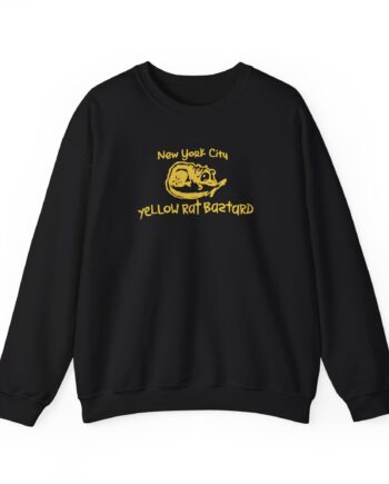 Ishowspeed John Galt Nyc Yellow Rat Bastard Unisex Heavy Blend™ Crewneck Sweatshirt