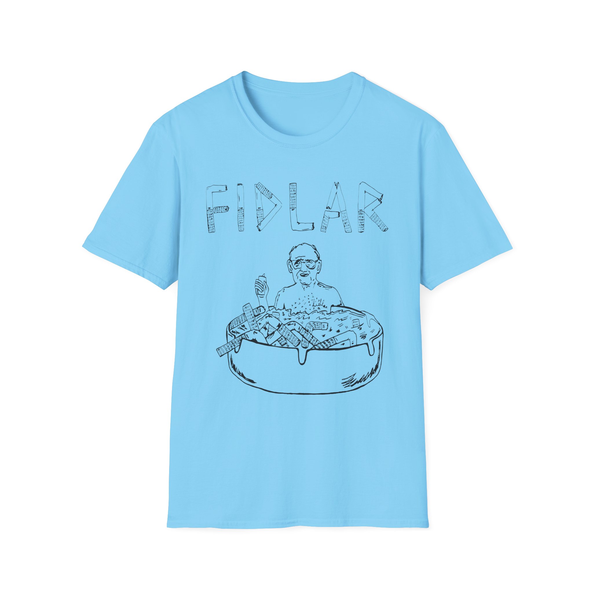 Fidlar Ashtray Unisex Softstyle T-Shirt