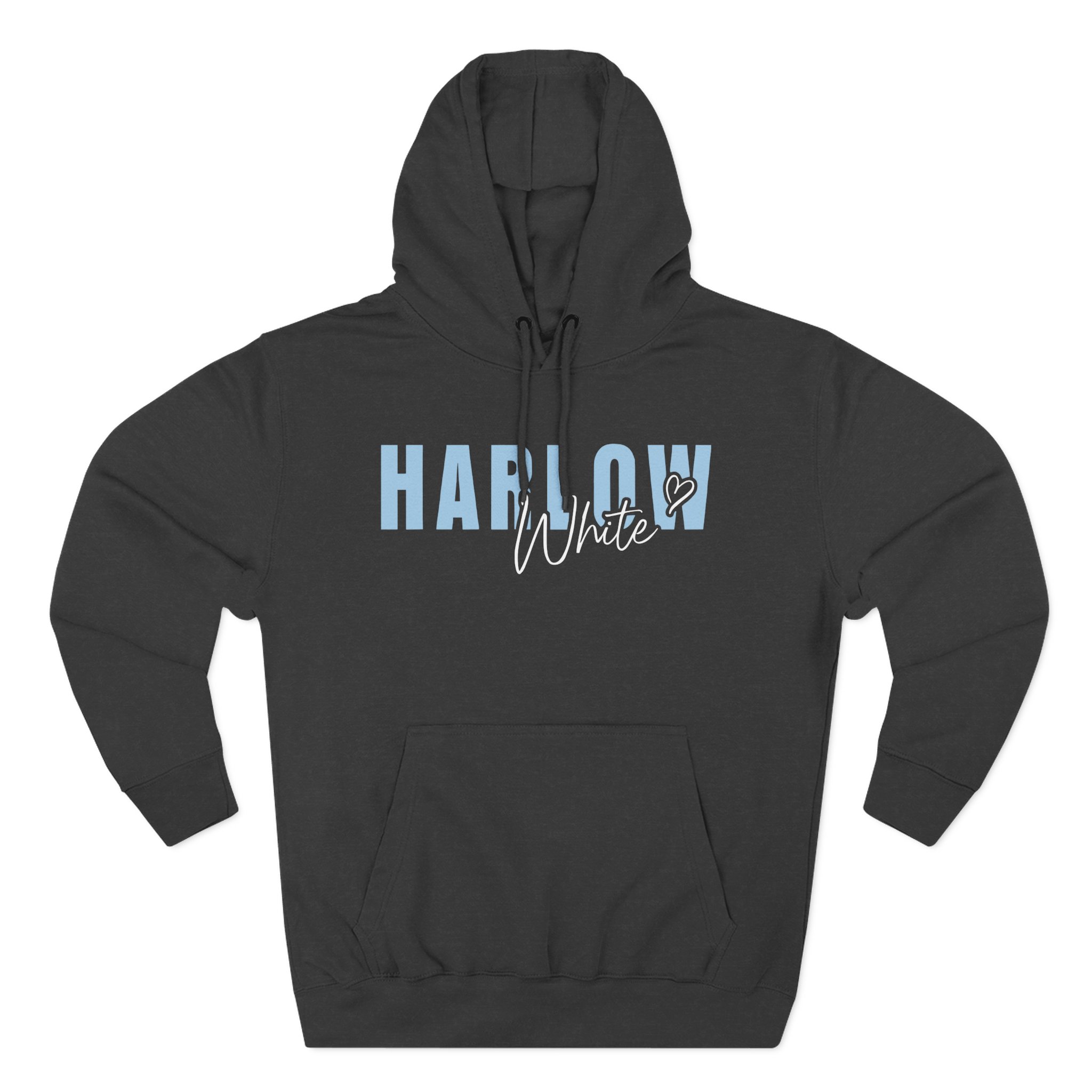 Three-Panel Fleece Hoodie