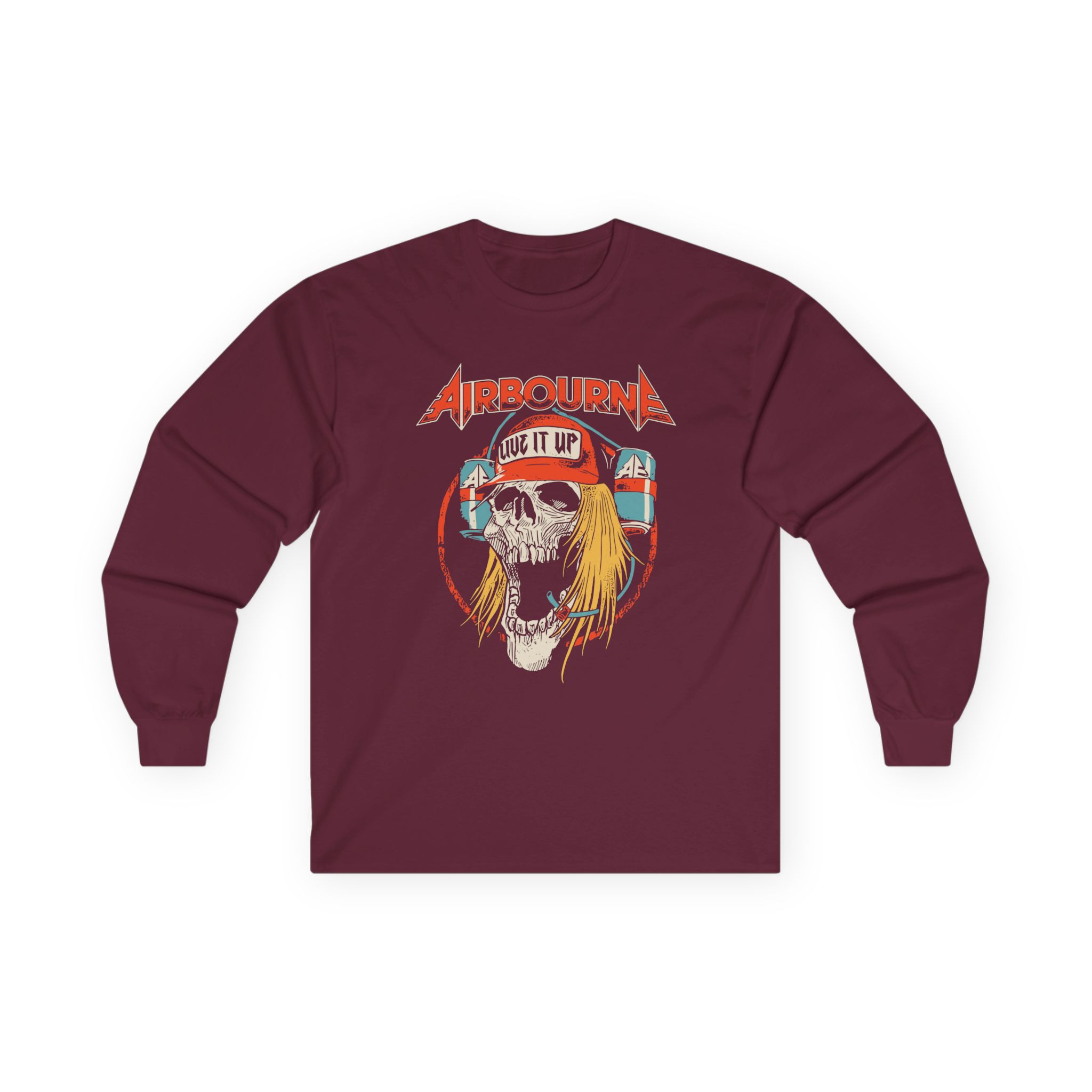 Airbourne Live It Up Unisex Ultra Cotton Long Sleeve Tee