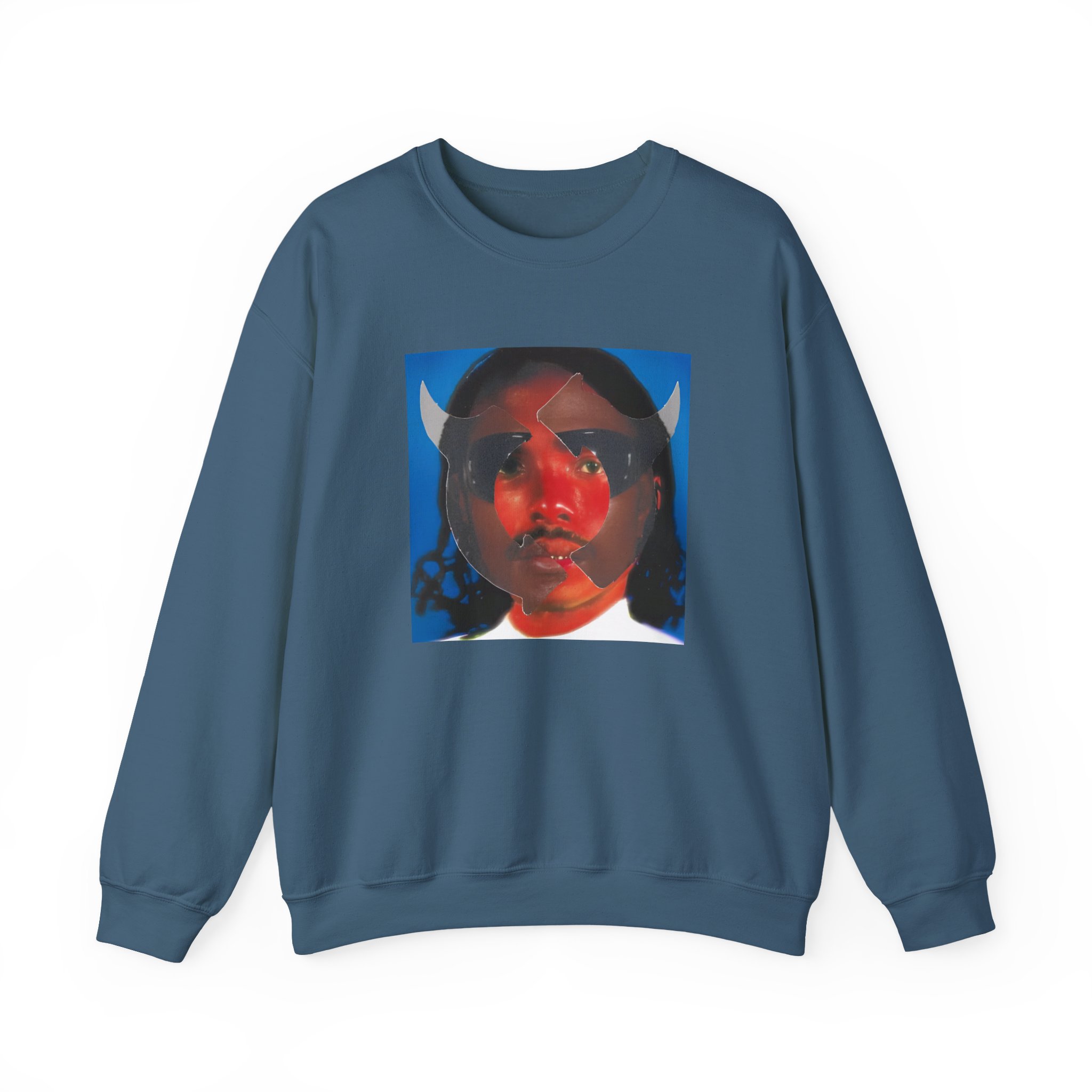 Steve Lacy Gemini Rights Album Cover Unisex Heavy Blendâ„¢ Crewneck Sweatshirt