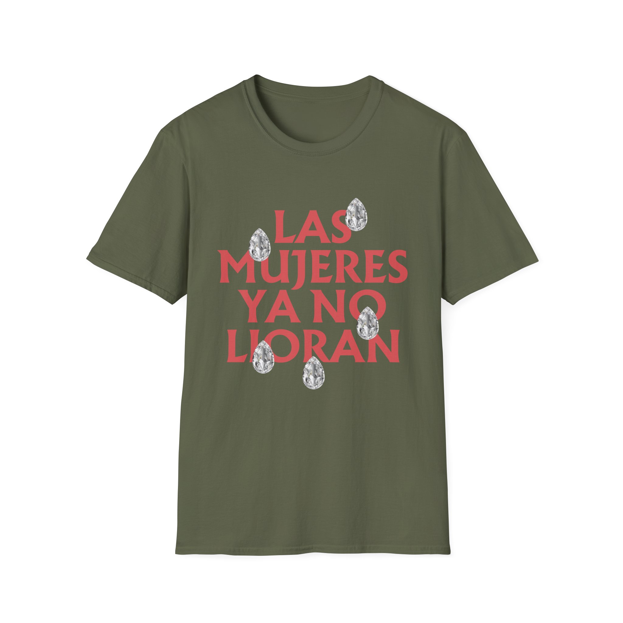 Shakira Las Mujeres Ya No Lloran Teardrops Unisex Softstyle T-Shirt