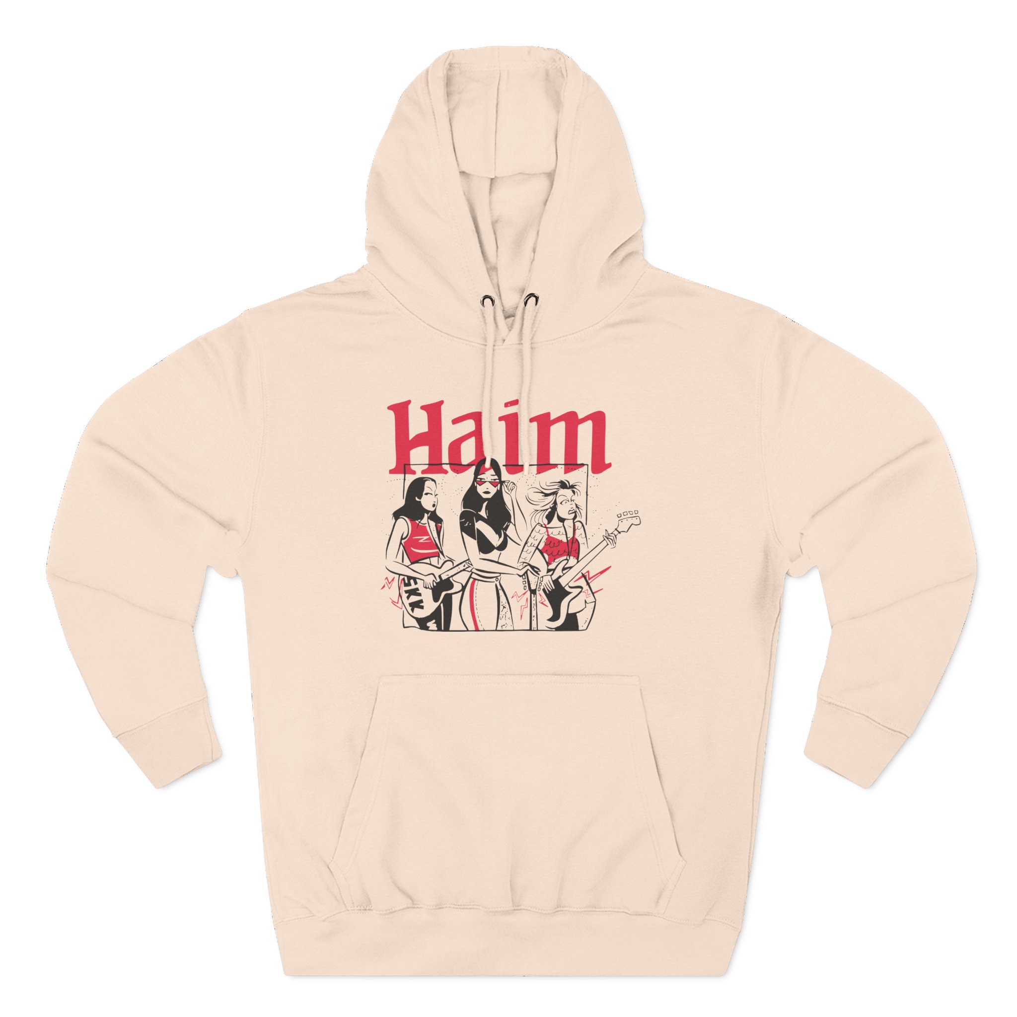 Haim Three-Panel Fleece Hoodie