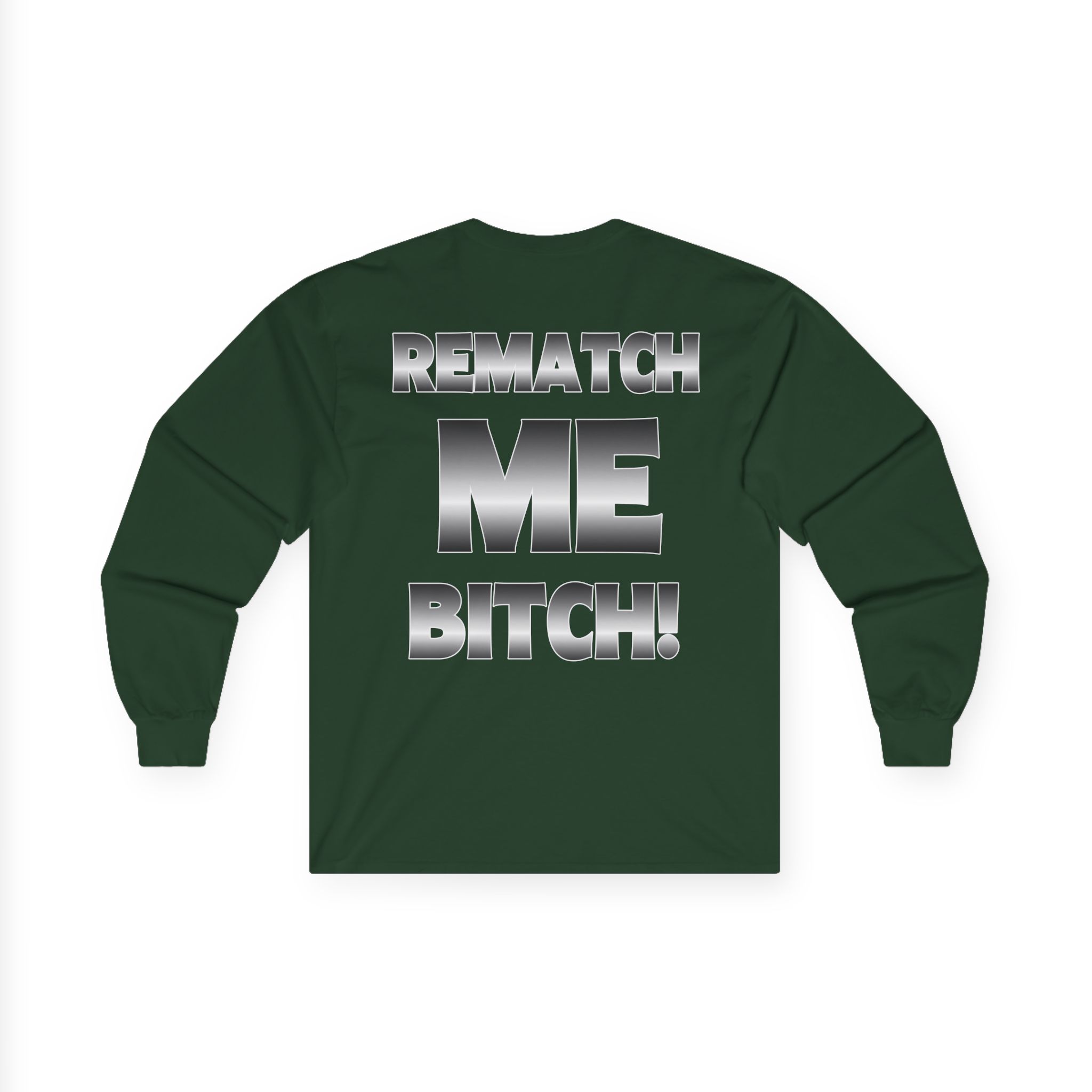 Ryan Garcia Tank’s 1 Fan Rematch Me Bitch Unisex Ultra Cotton Long Sleeve Tee