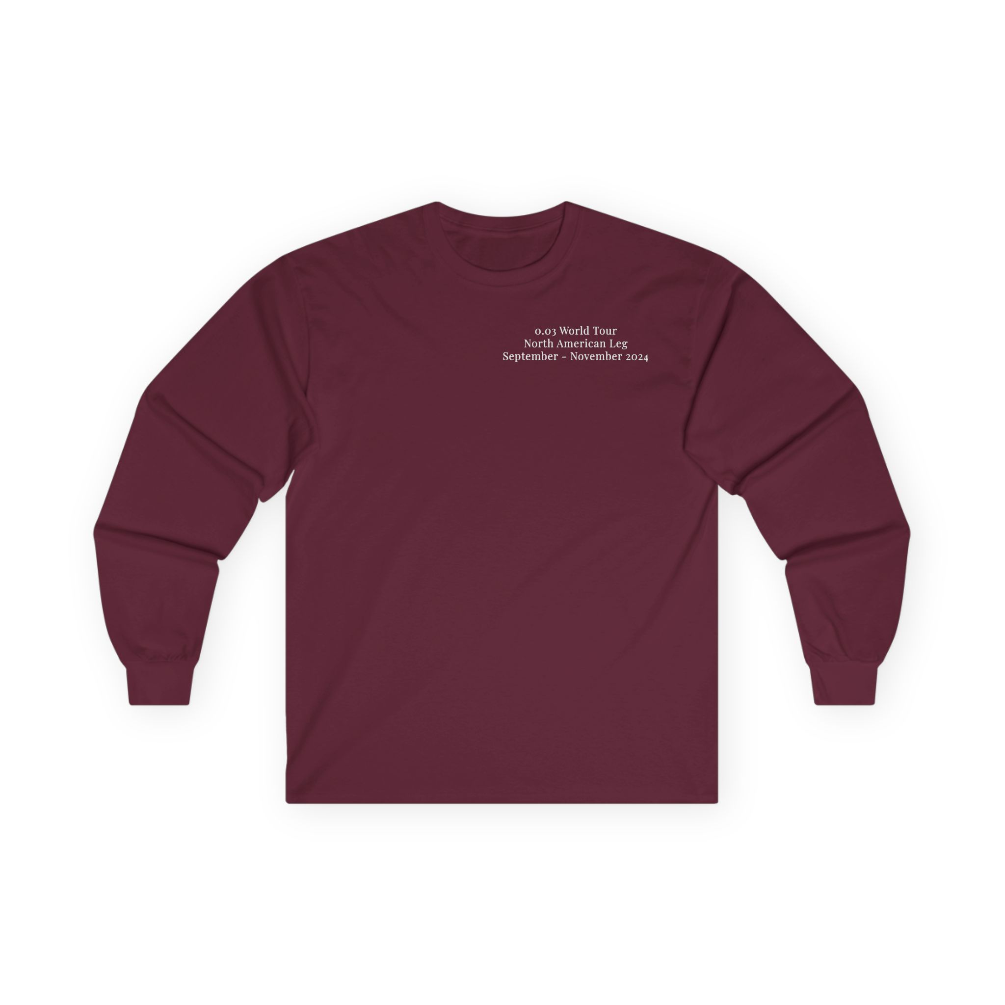 Wave to Earth 0.03 Na Tour Unisex Ultra Cotton Long Sleeve Tee