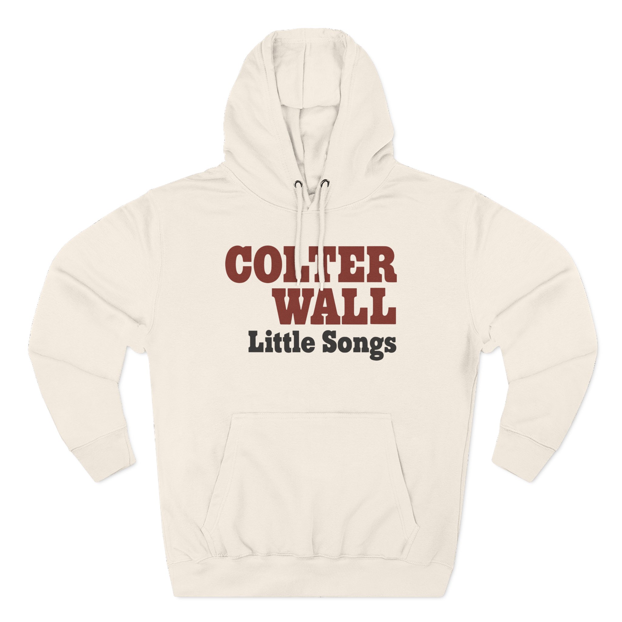 Colter Wall Little Songs Three-Panel Fleece Hoodie