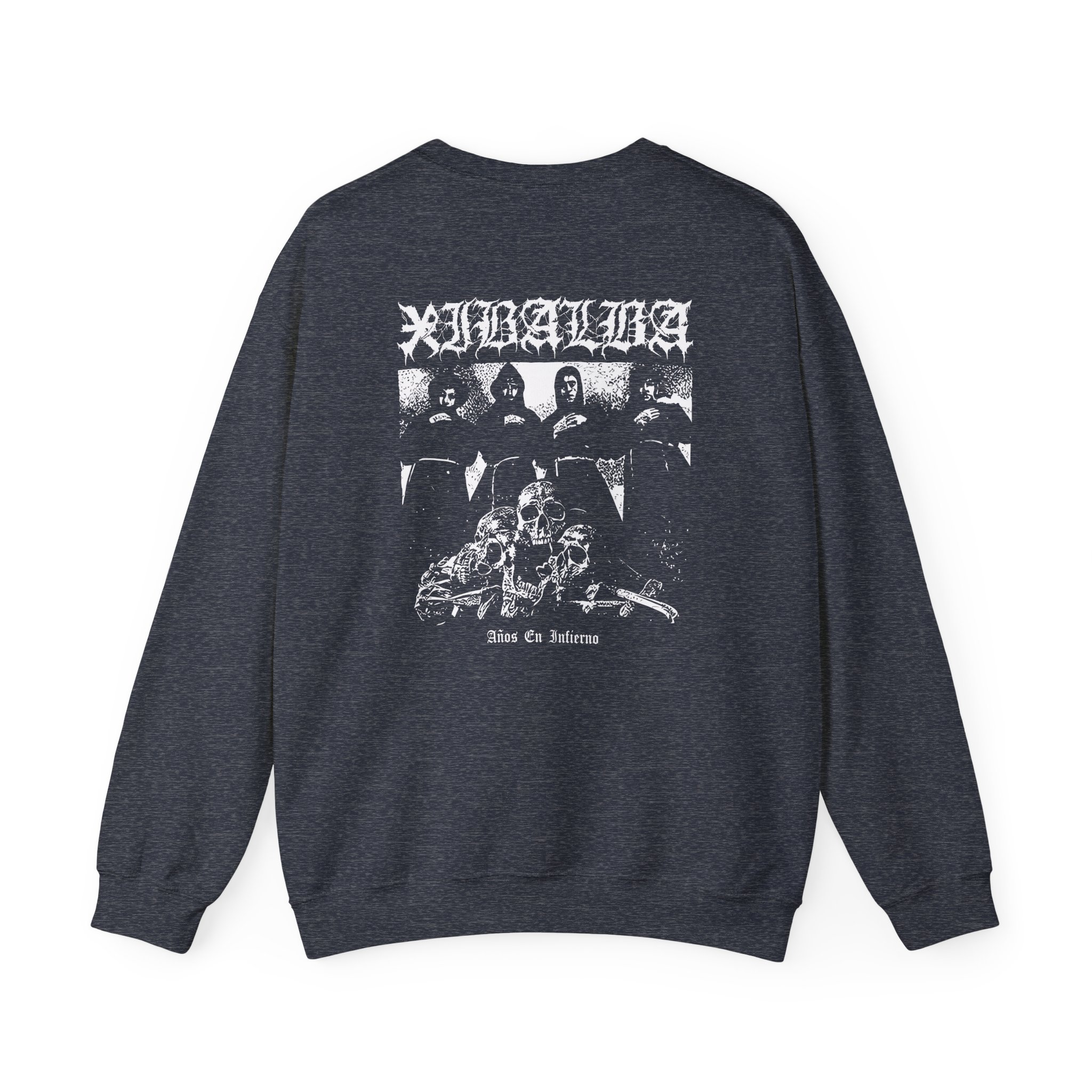 Xibalba Skull Pile Unisex Heavy Blendâ„¢ Crewneck Sweatshirt