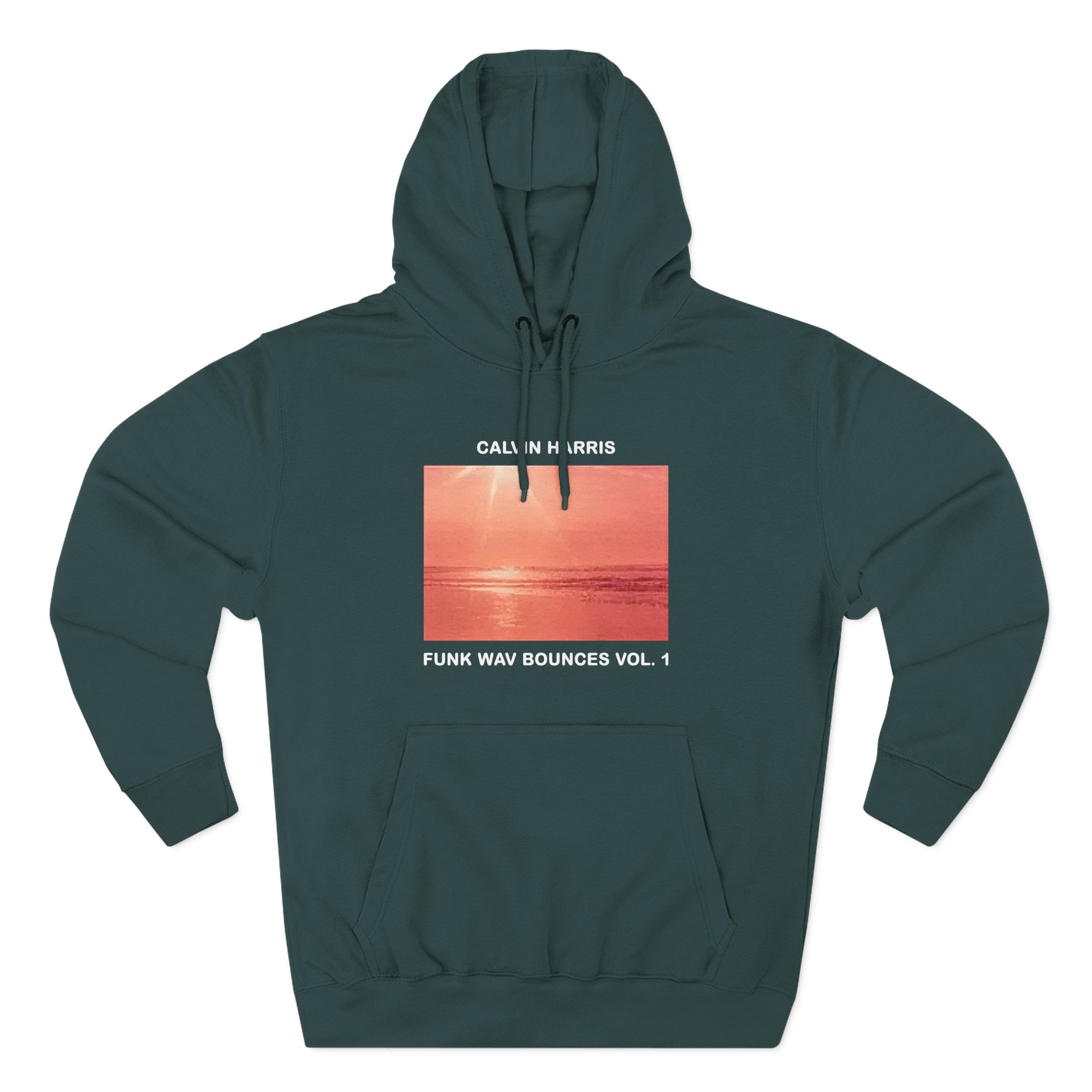 Calvin Harris' Funk Wav Bounces Vol 1 Three-Panel Fleece Hoodie