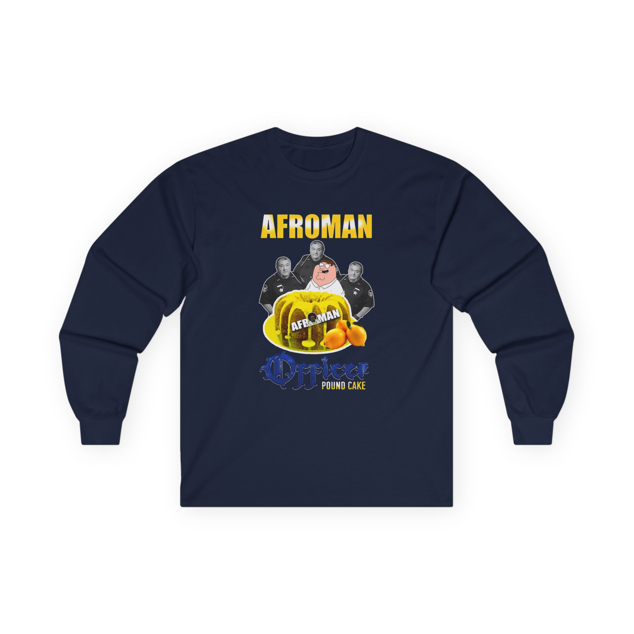 Afroman Lemon Pound Cake Unisex Ultra Cotton Long Sleeve Tee