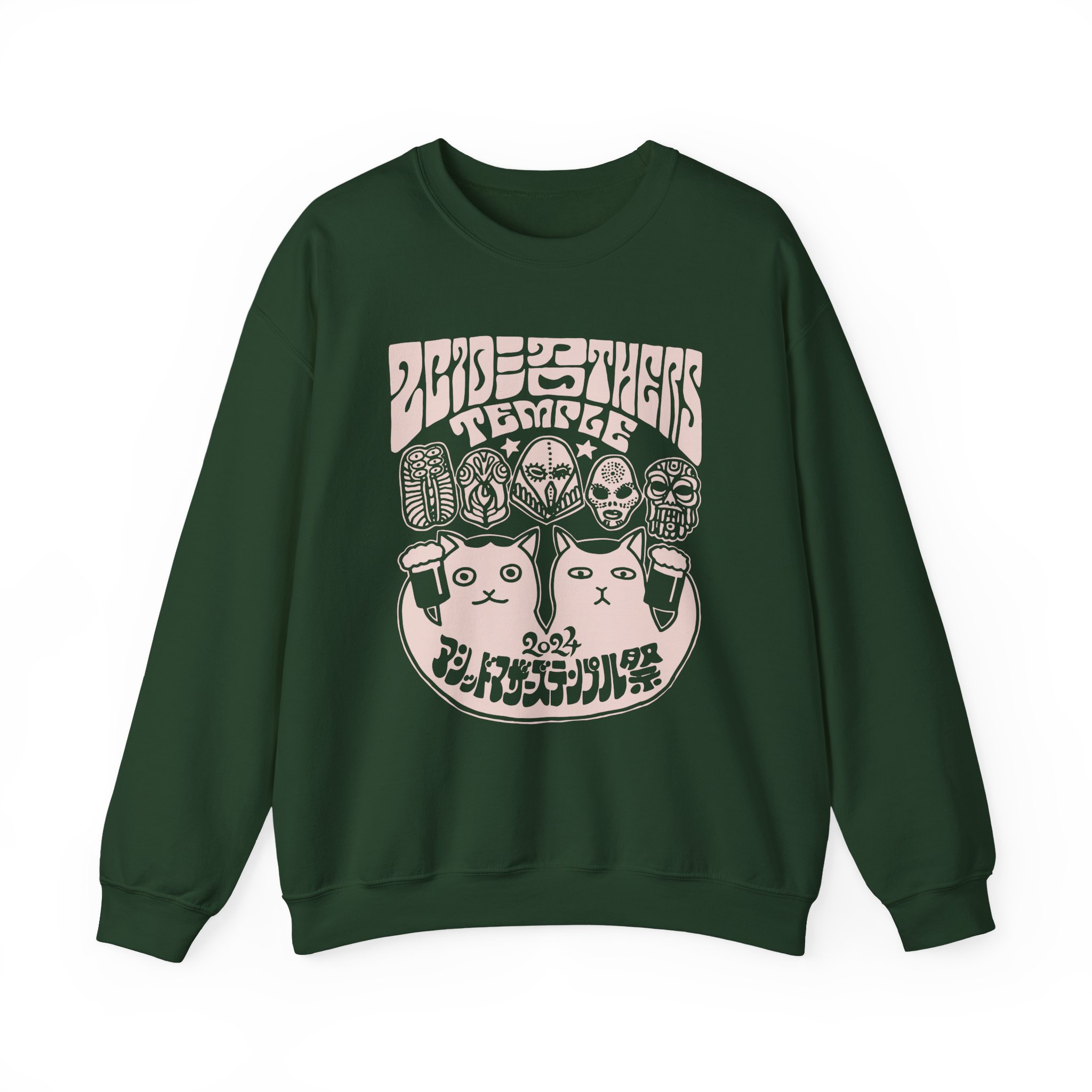 Acid Mothers Temple Unisex Heavy Blendâ„¢ Crewneck Sweatshirt