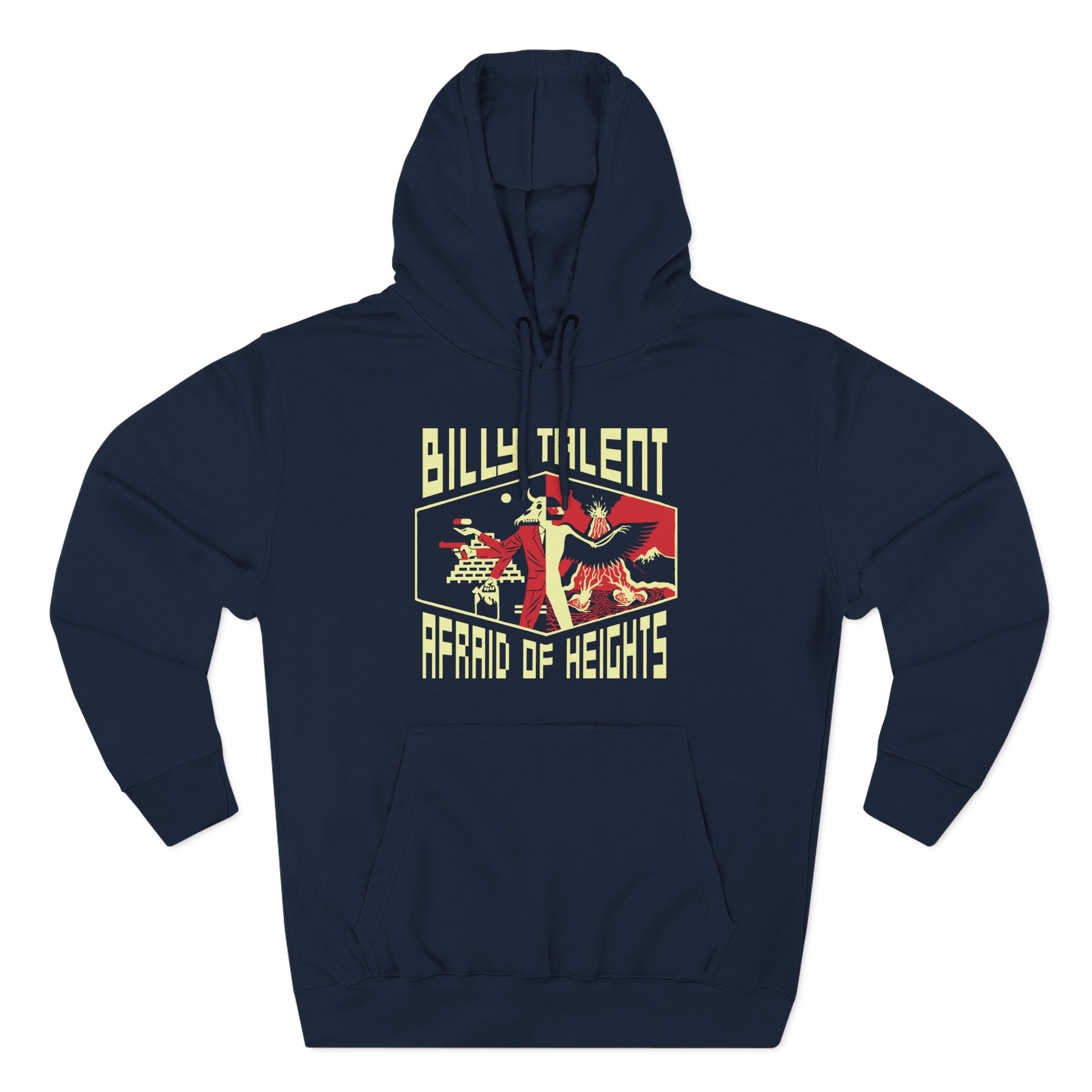 Billy Talent Afraid of Heights Three-Panel Fleece Hoodie