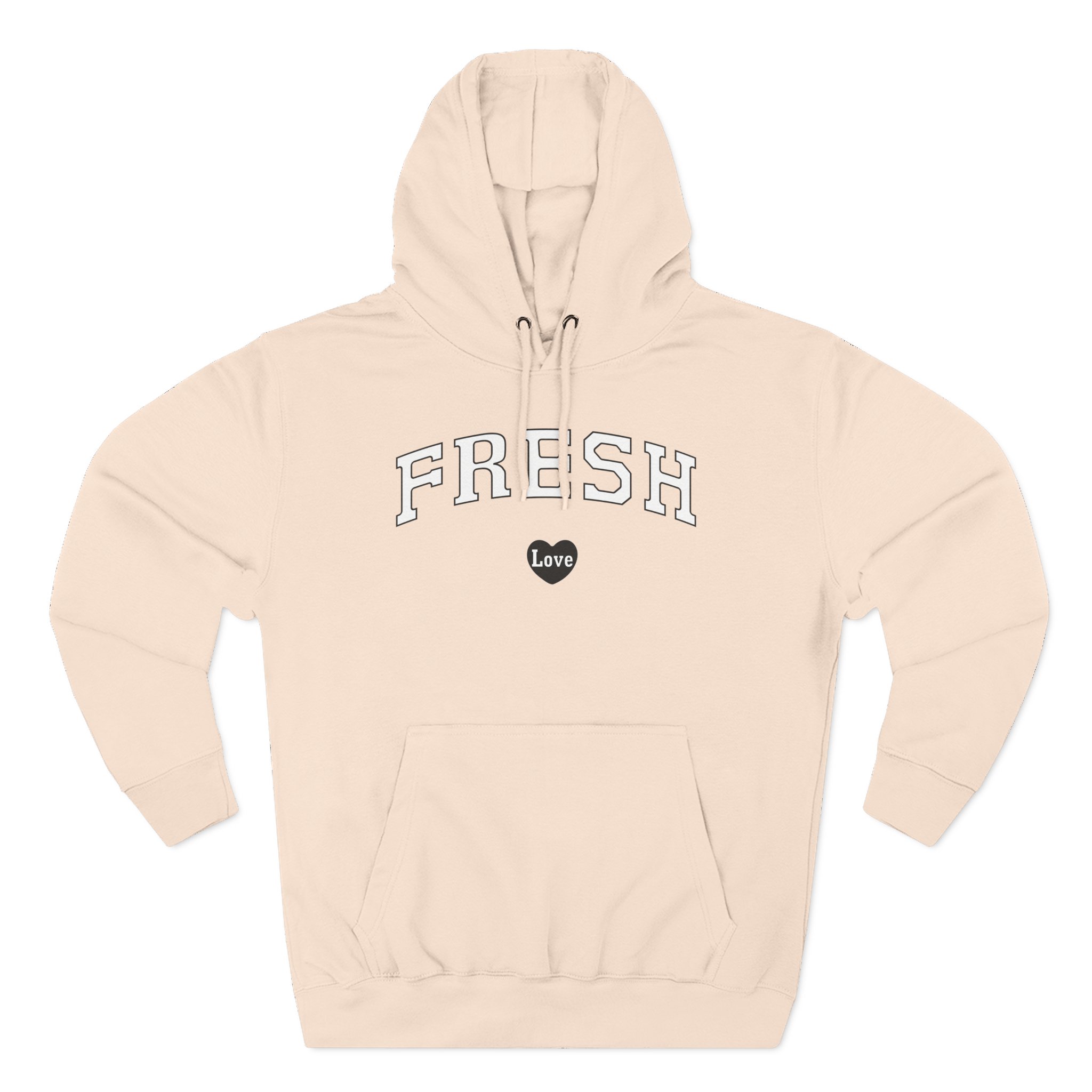 Fresh Love Htf Three-Panel Fleece Hoodie