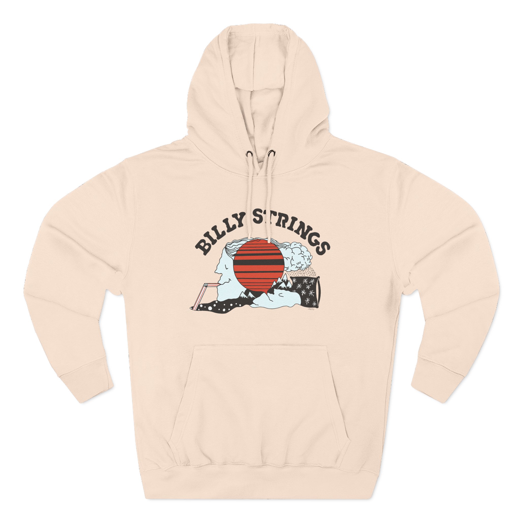 Billy Strings Dream Tie Dye Three-Panel Fleece Hoodie