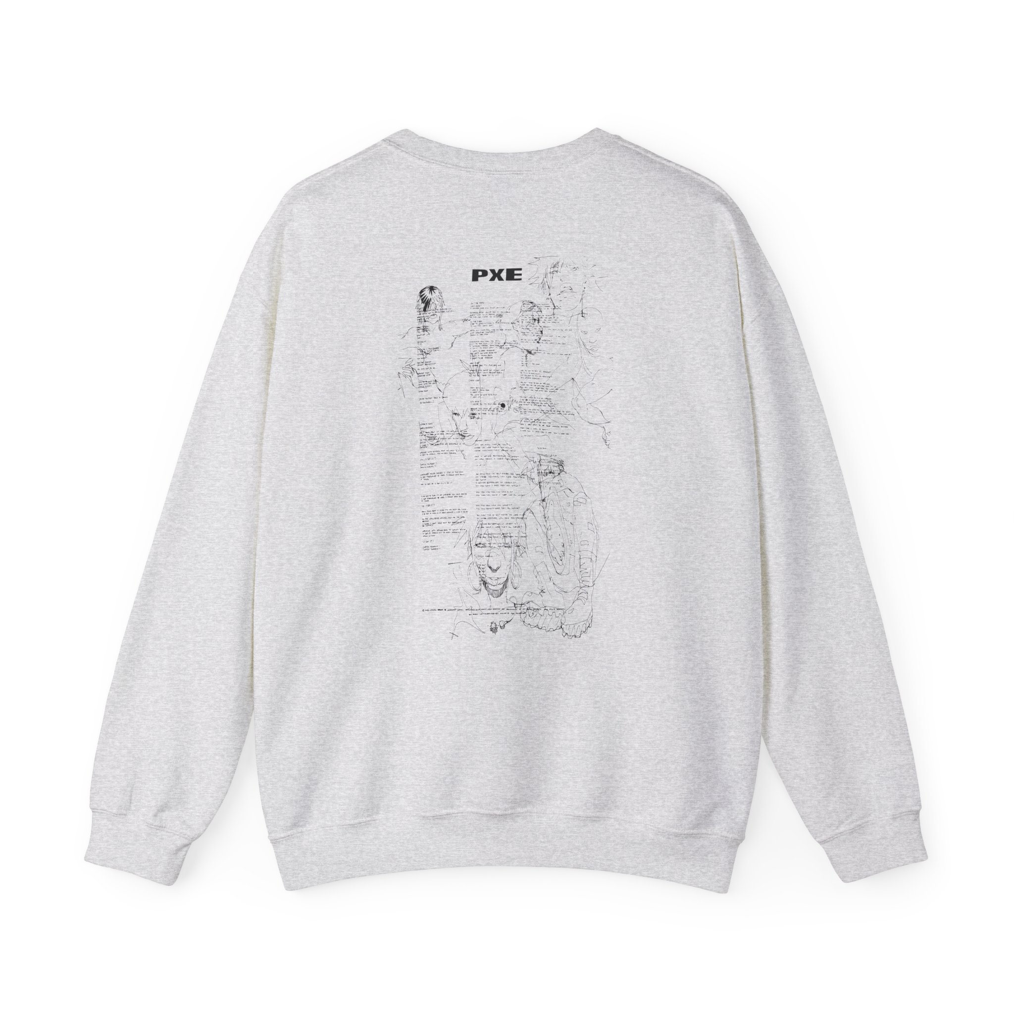Ecco2k in the Flesh Unisex Heavy Blendâ„¢ Crewneck Sweatshirt