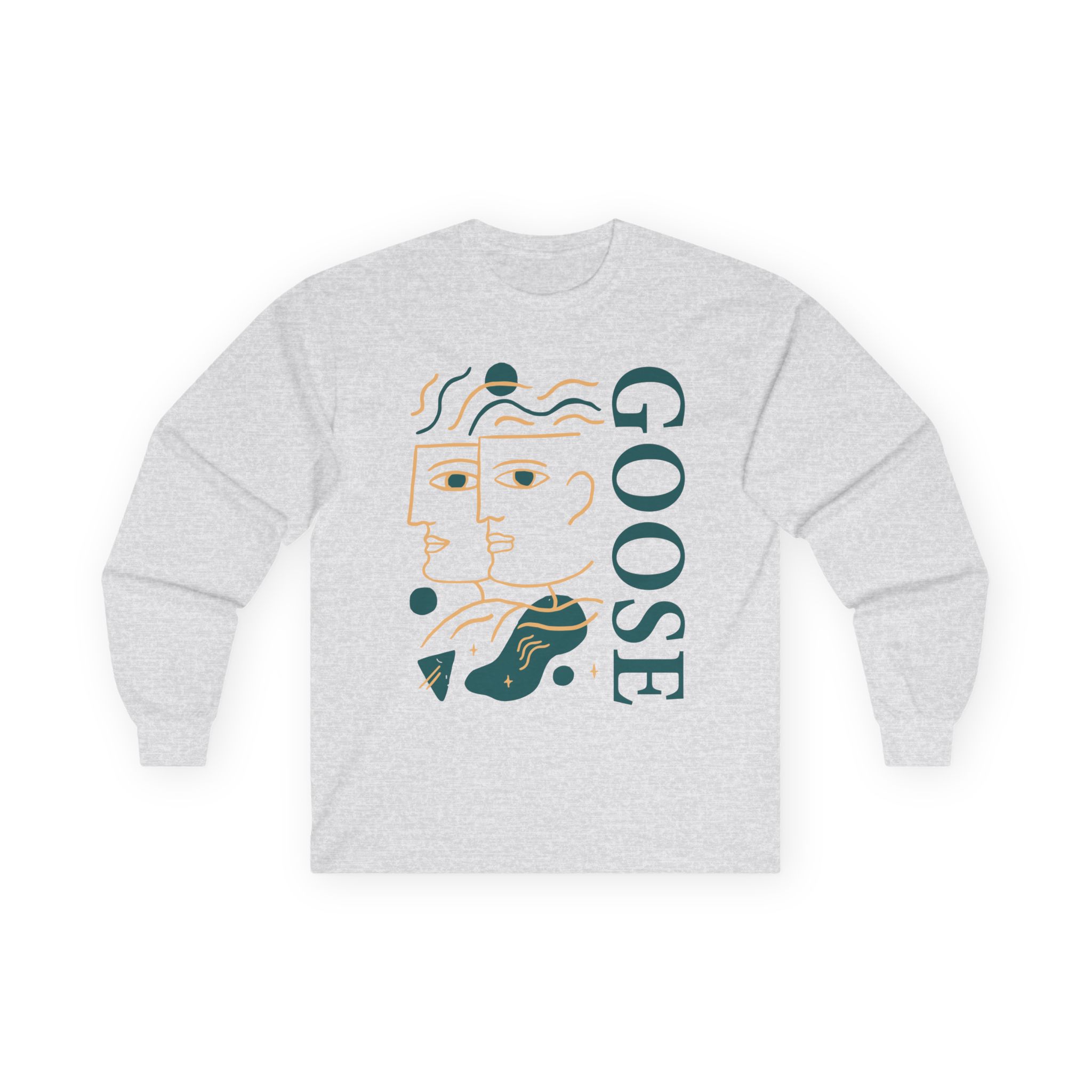 Goose Unisex Ultra Cotton Long Sleeve Tee