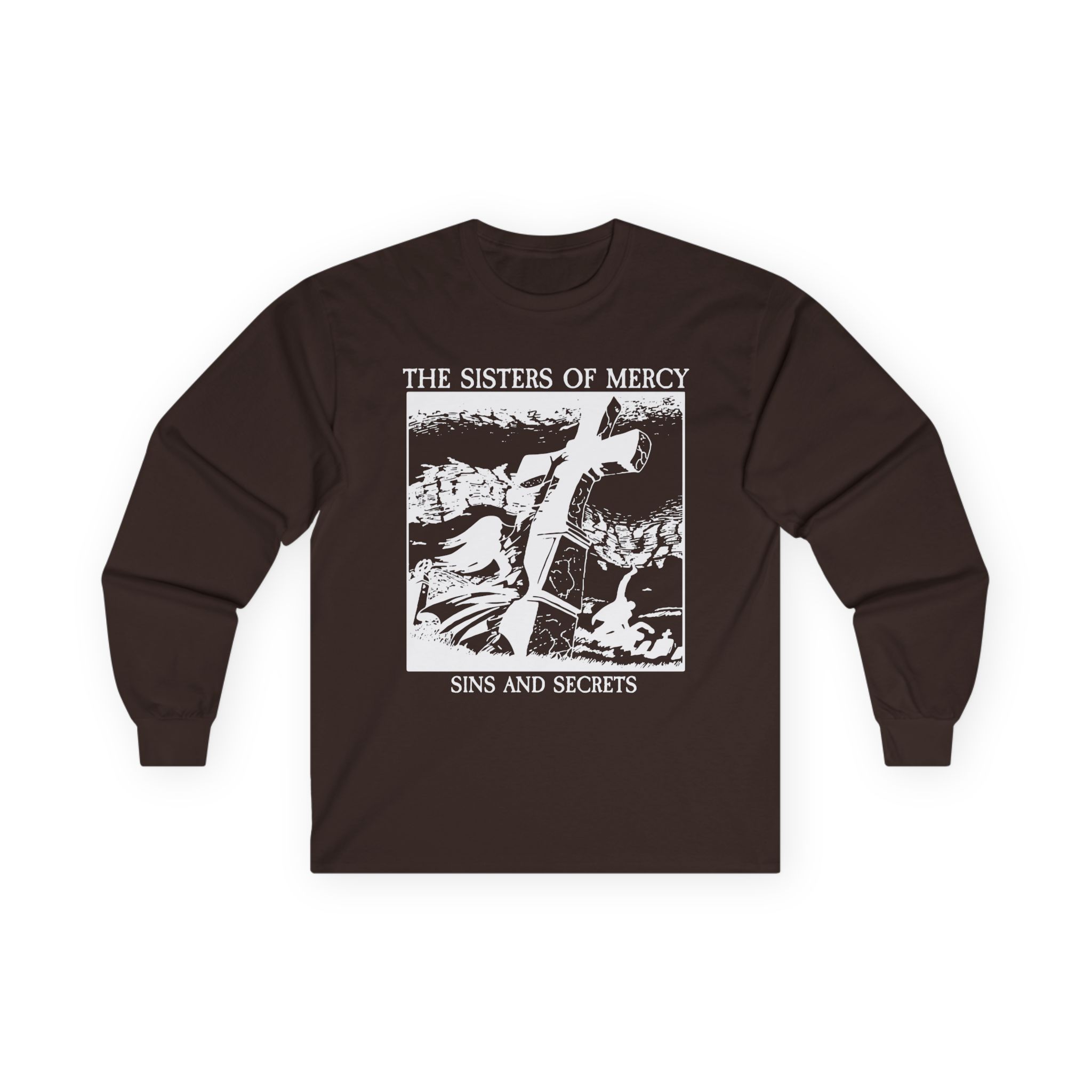 The Sisters Of Mercy Sins And Secrets Unisex Ultra Cotton Long Sleeve Tee