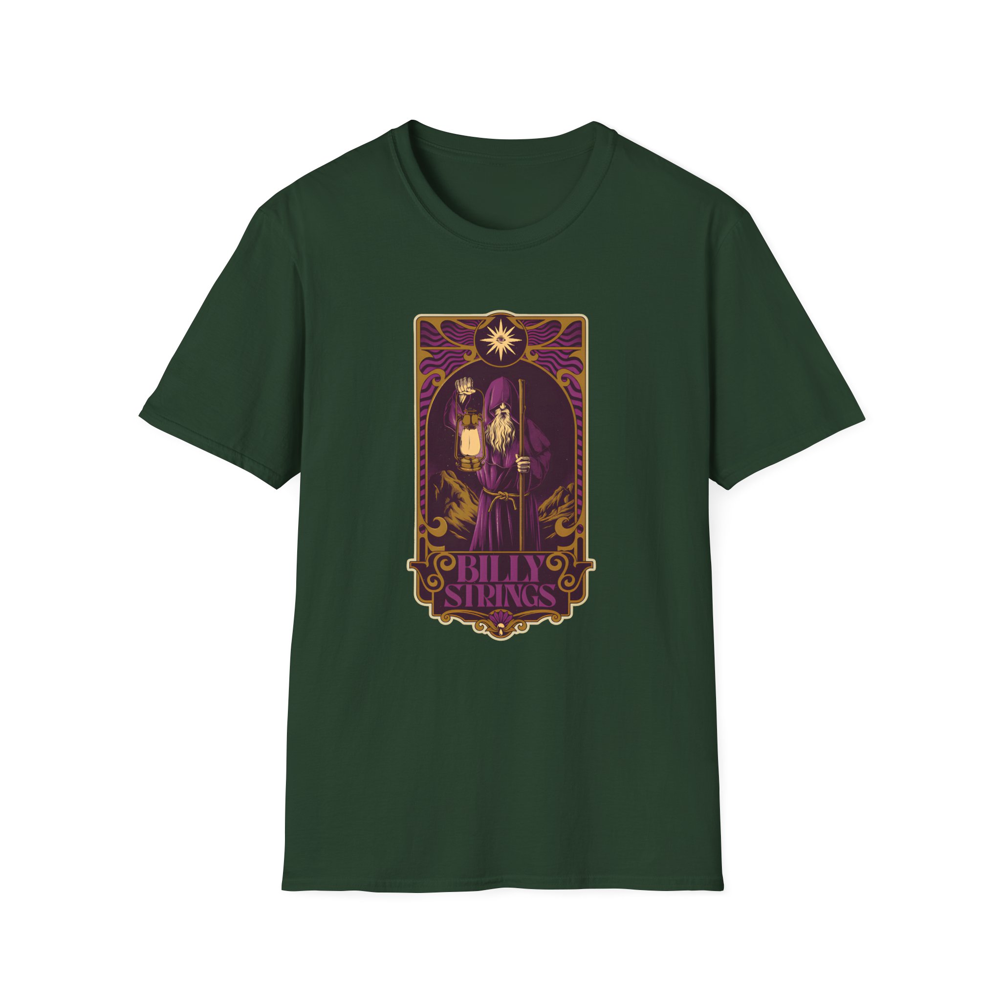 Billy Strings the Hermit Unisex Softstyle T-Shirt